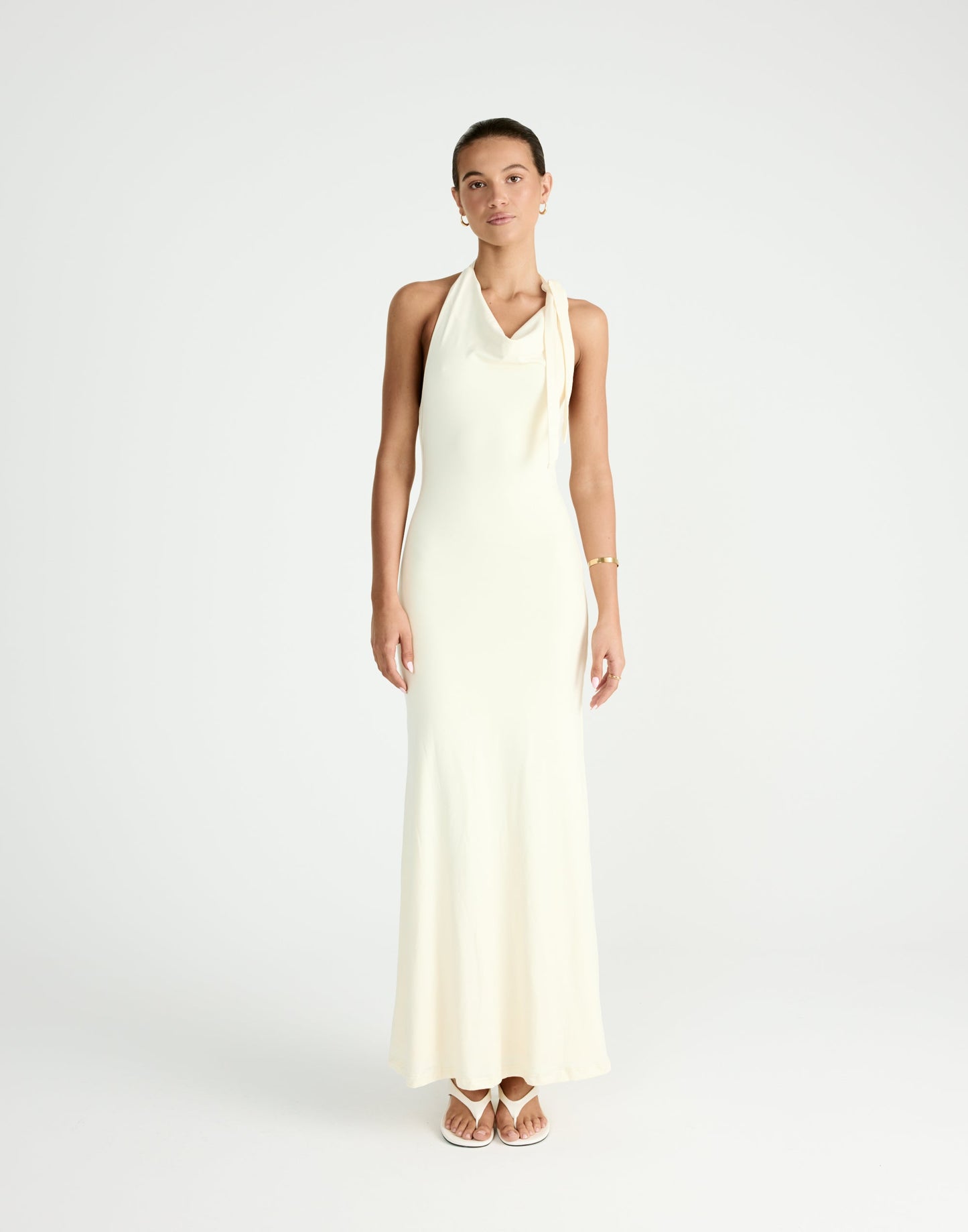 Jairo Maxi Dress (Butter)