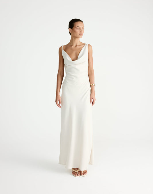 Adley Maxi Dress (Oat)
