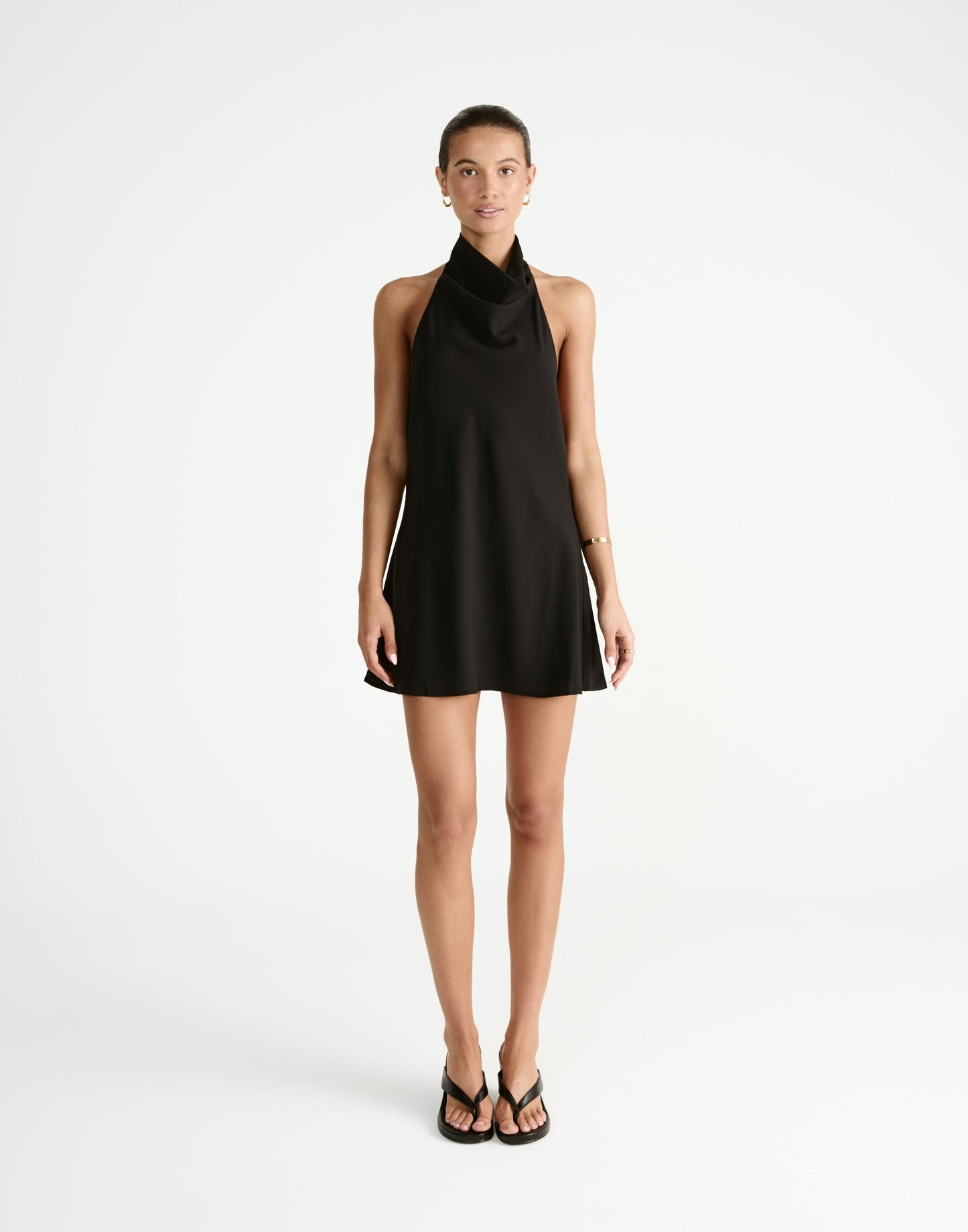 Flynn Mini Dress (Black)