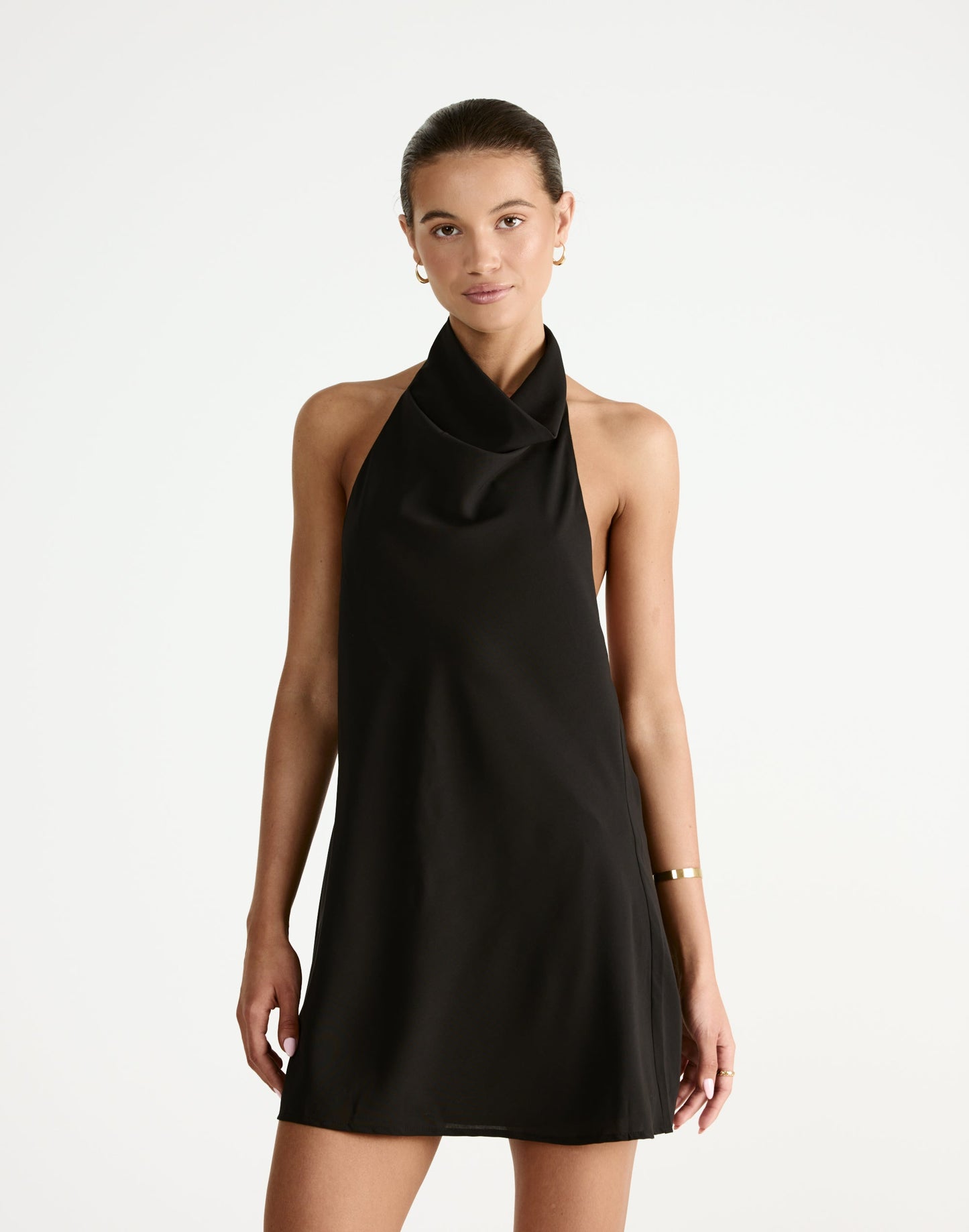 Flynn Mini Dress (Black)