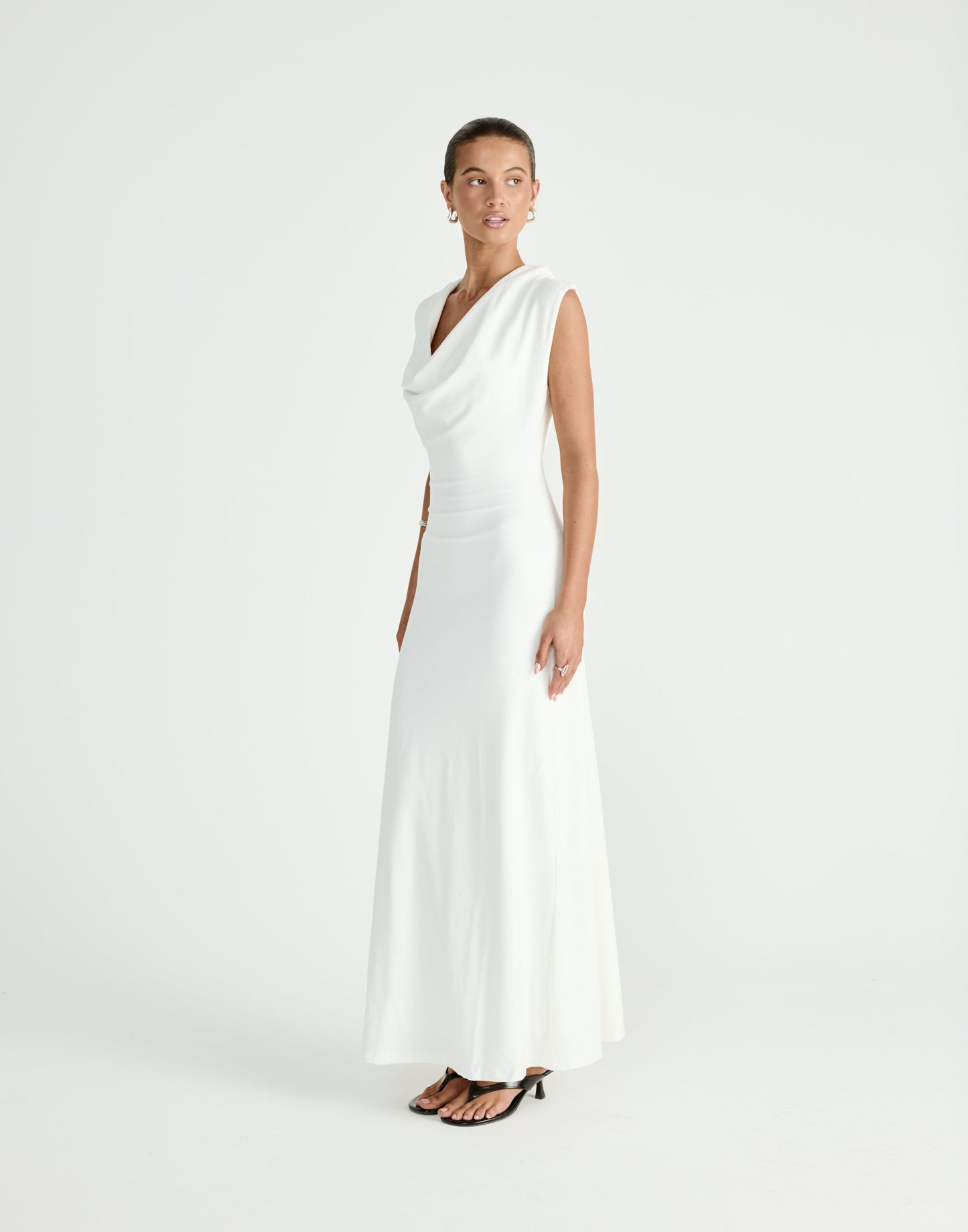 Arena Maxi Dress (Off White)