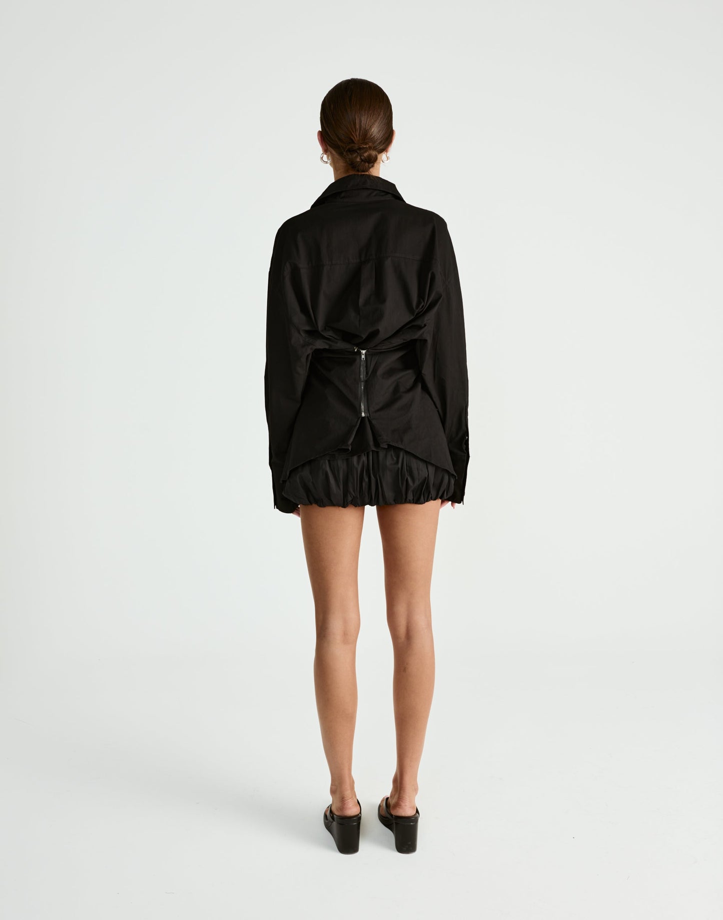 Carousel Micro Skirt (Black)