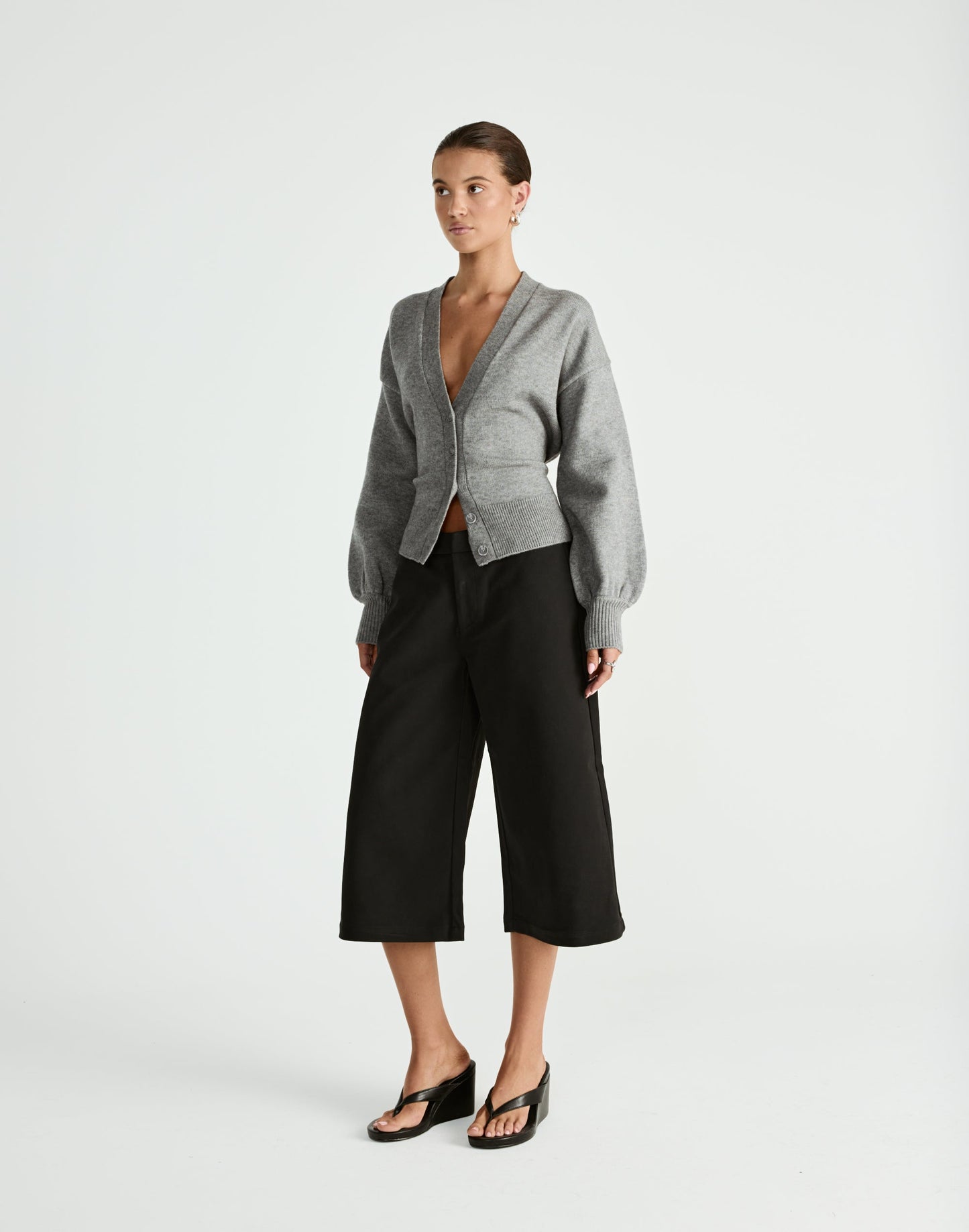 Vespera Cardigan (Slate)