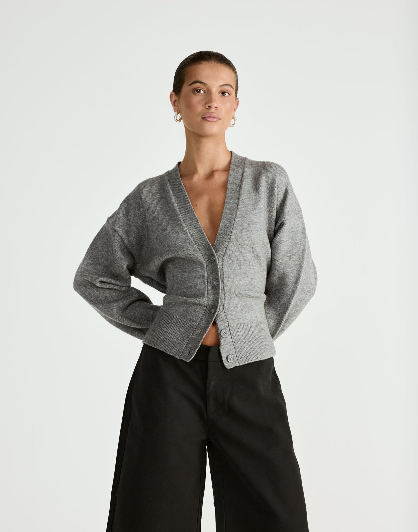 Vespera Cardigan (Slate)