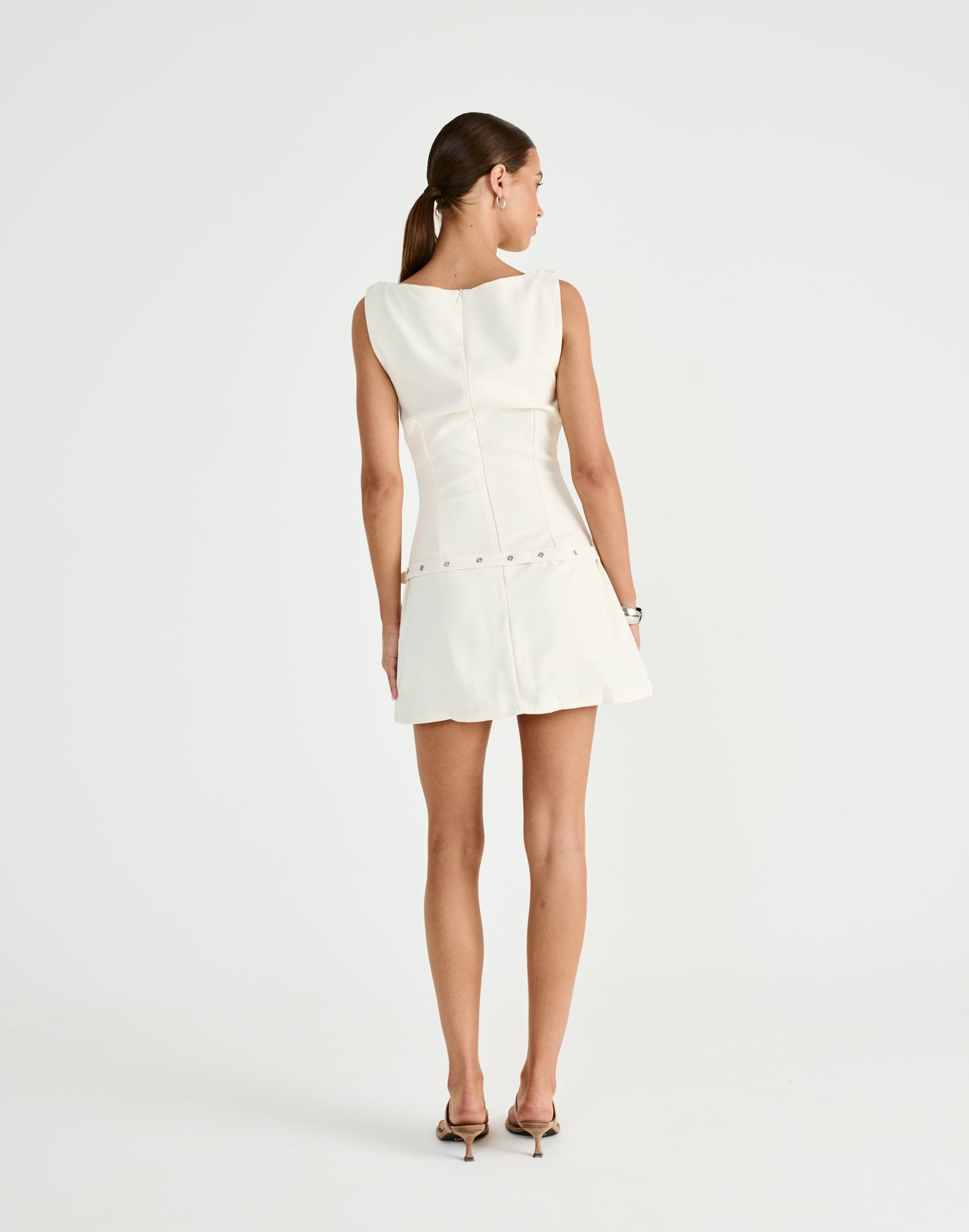 Artie Mini Dress (Oat)