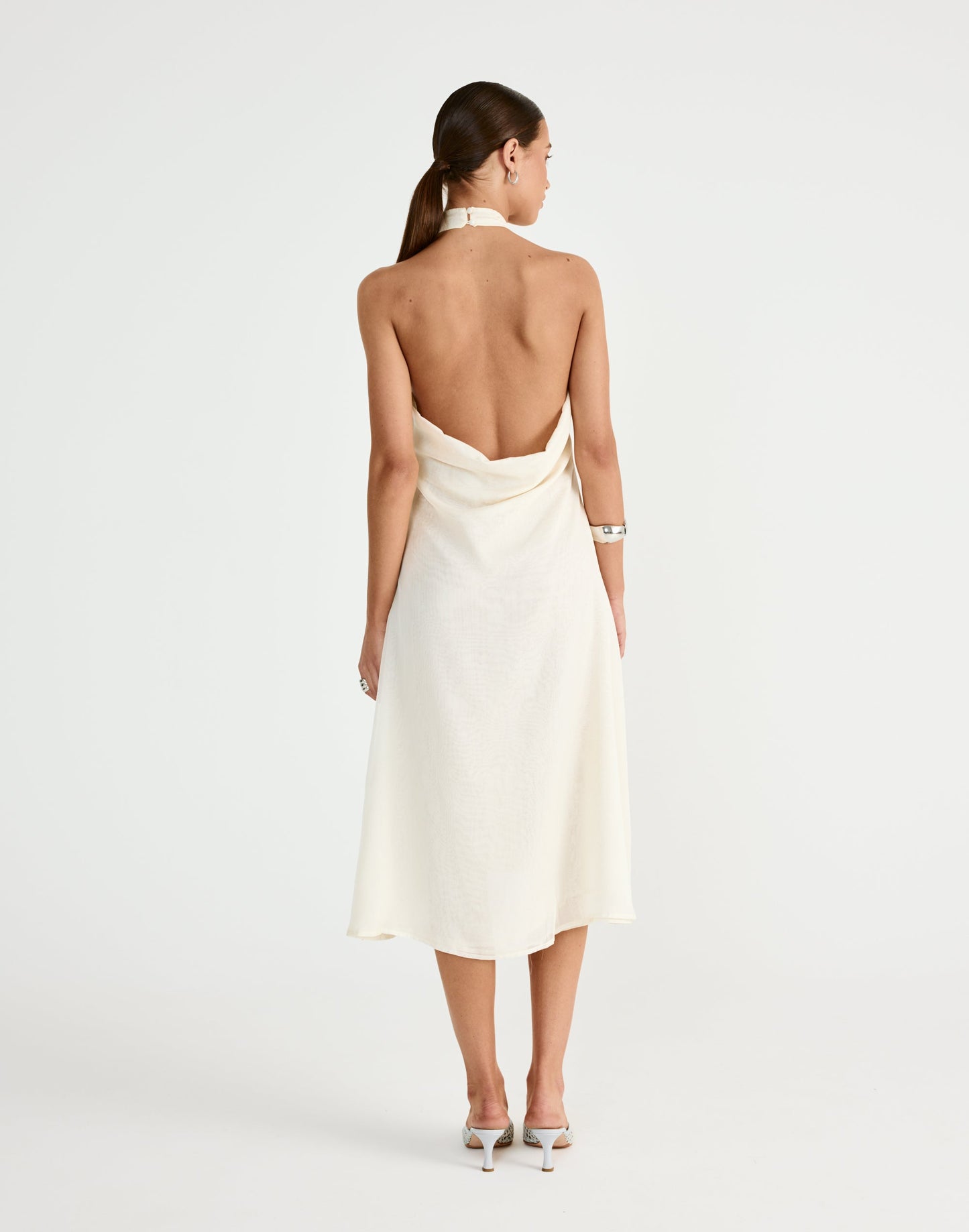 Merritt Midi Dress (Buttercream)