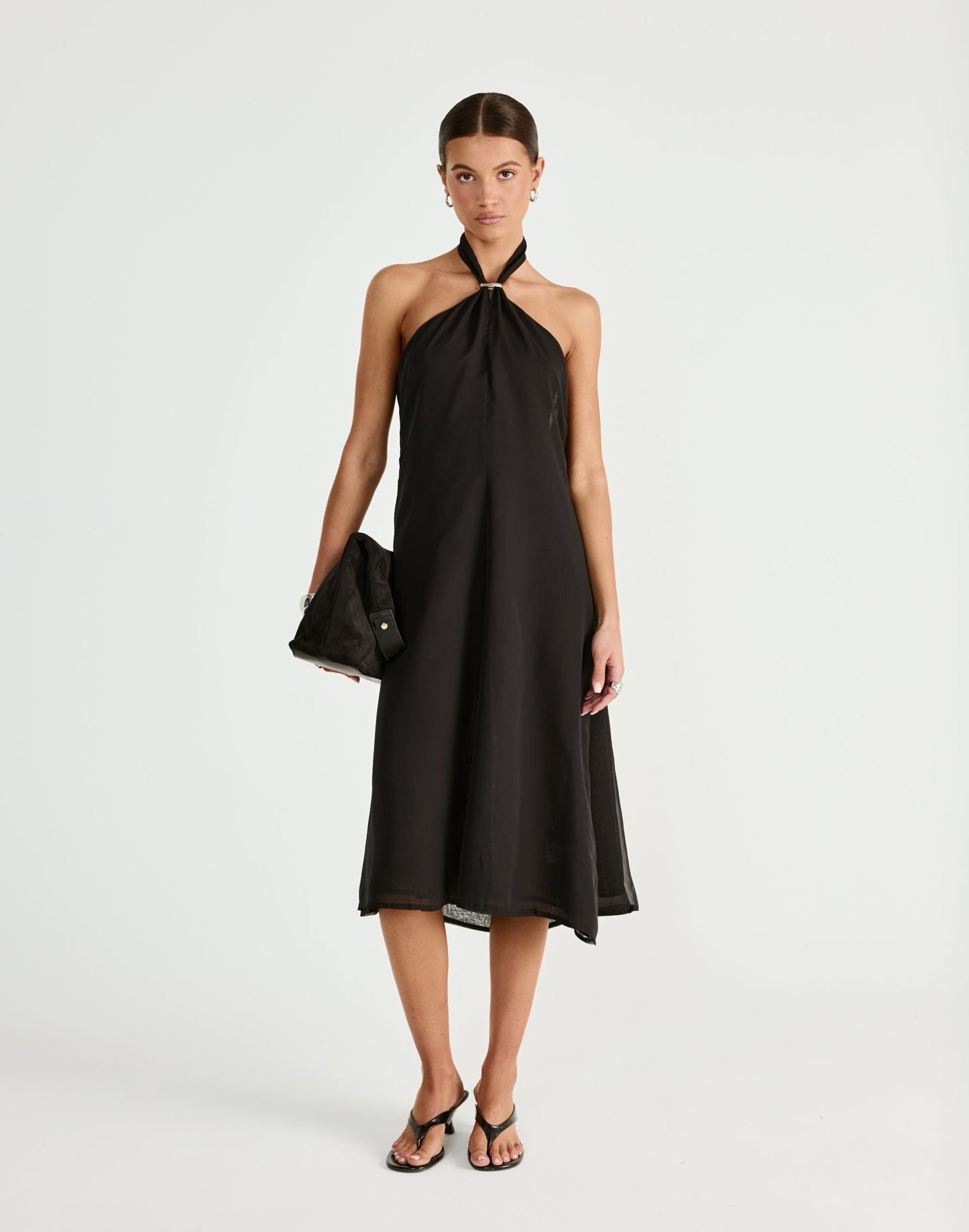 Merritt Midi Dress (Black)