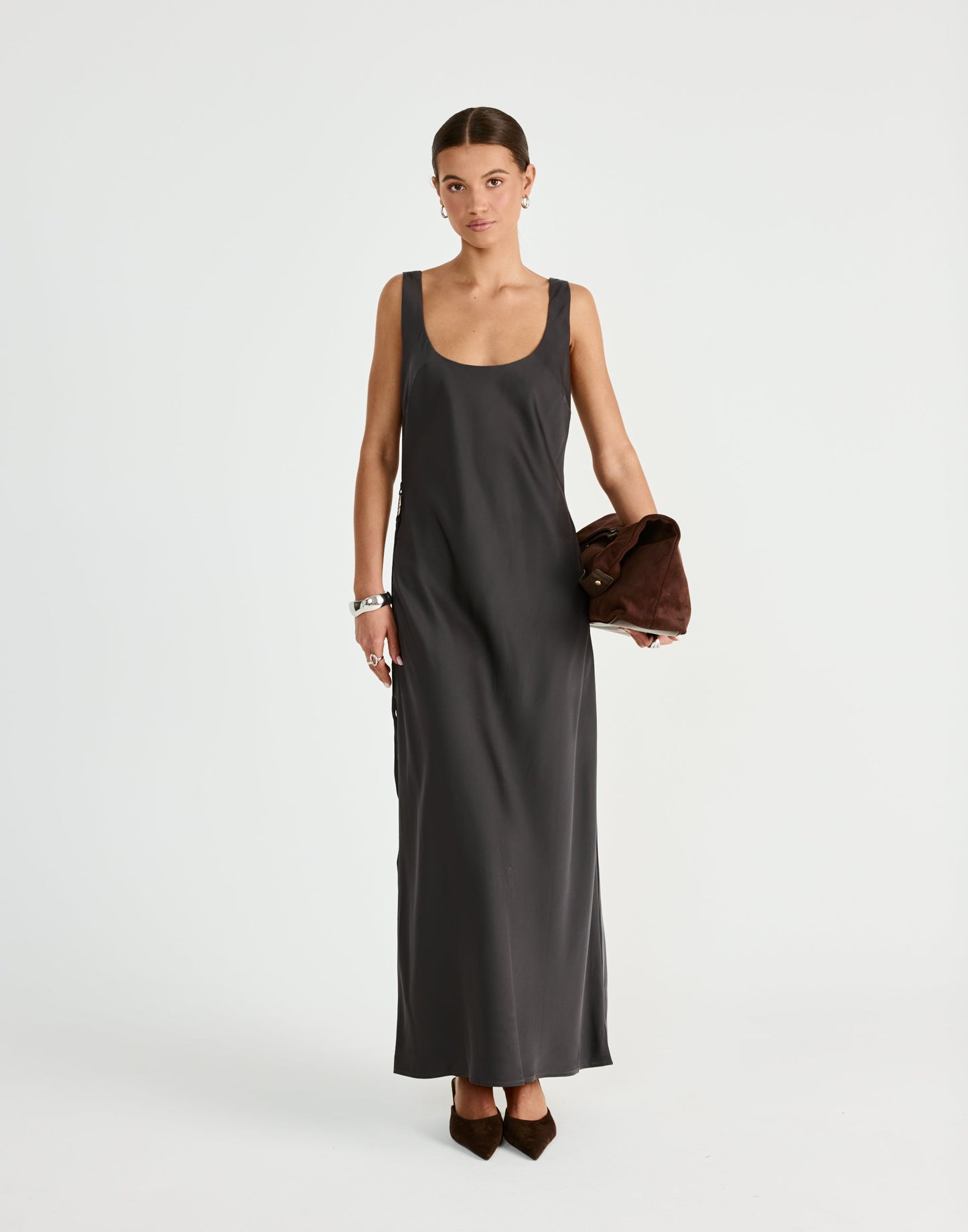 Greer Maxi Dress (Slate)