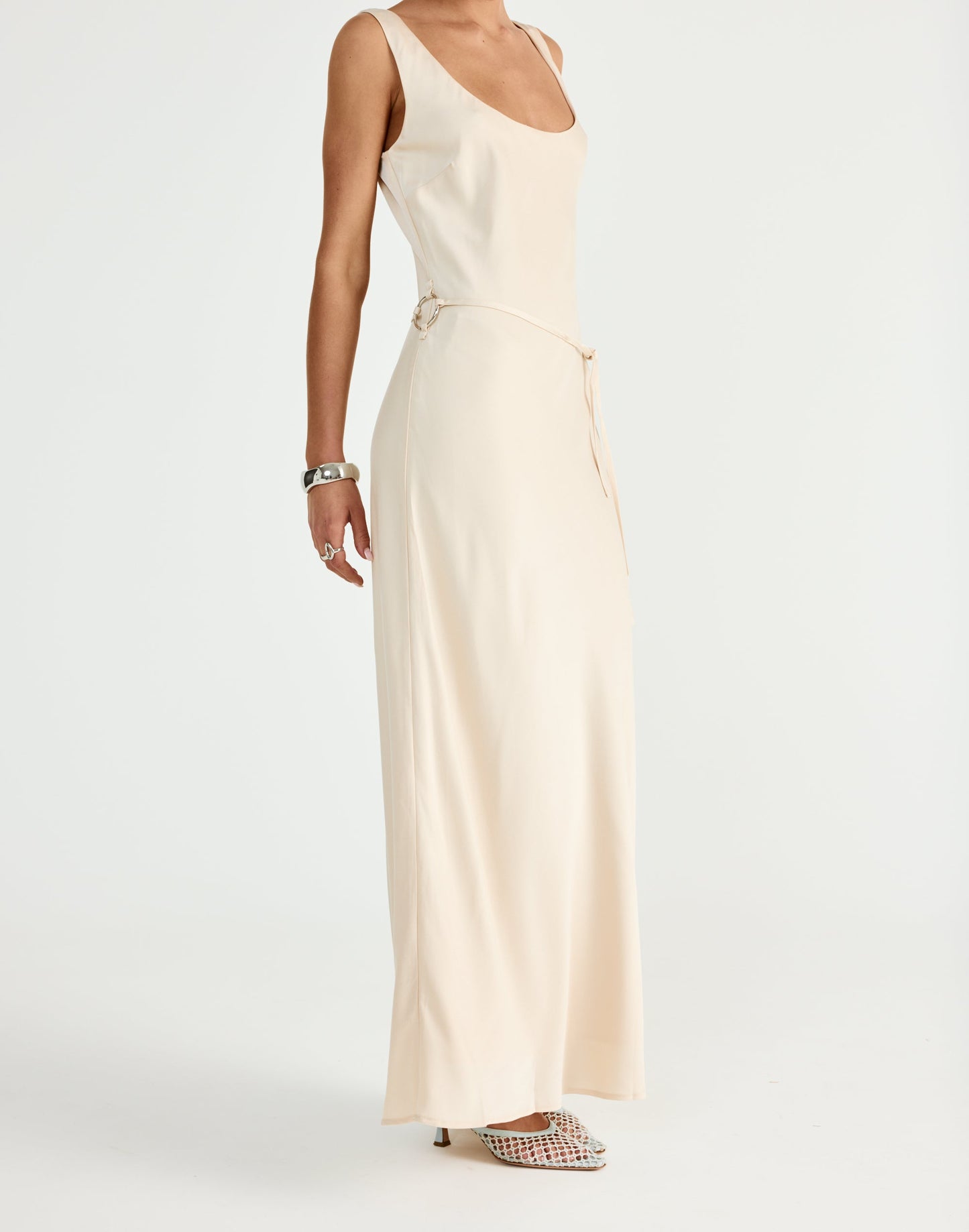 Greer Maxi Dress (Oat)