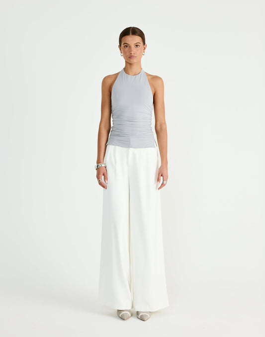 Callista Top (Smokey Blue)