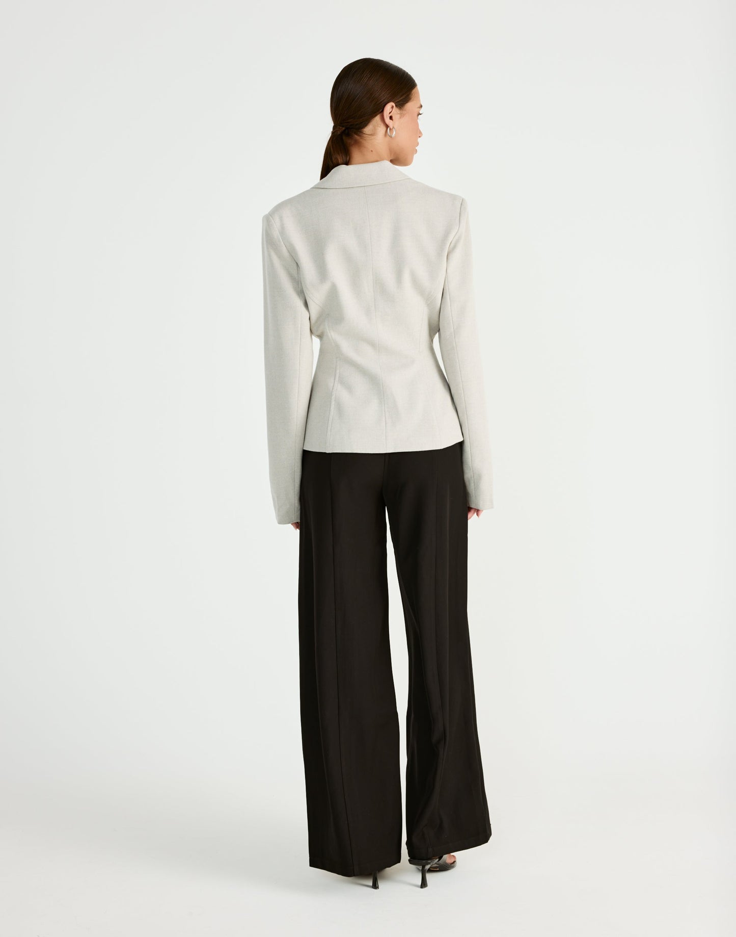 Illusion Blazer (Oat)