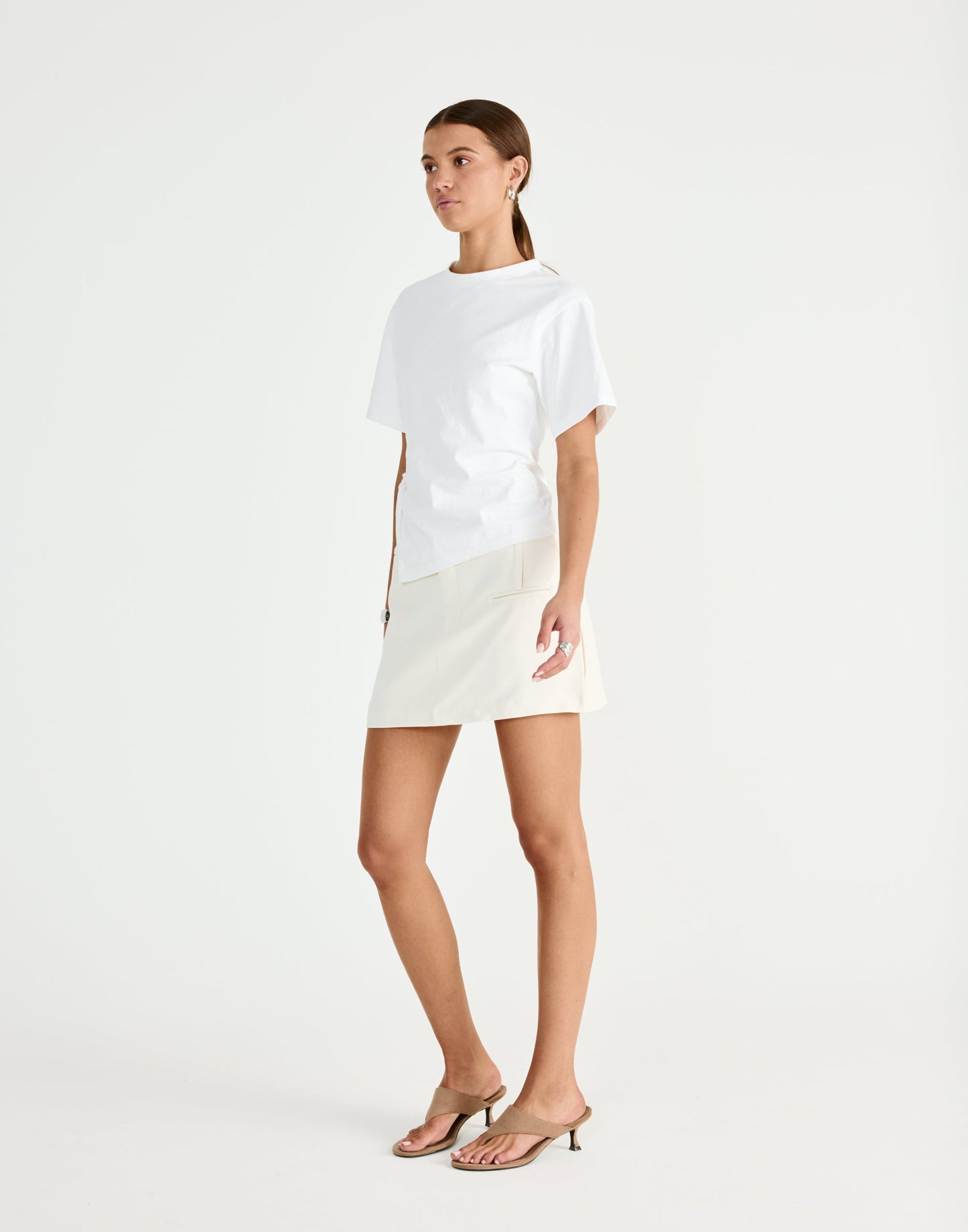 Scout Mini Skirt (Oat)