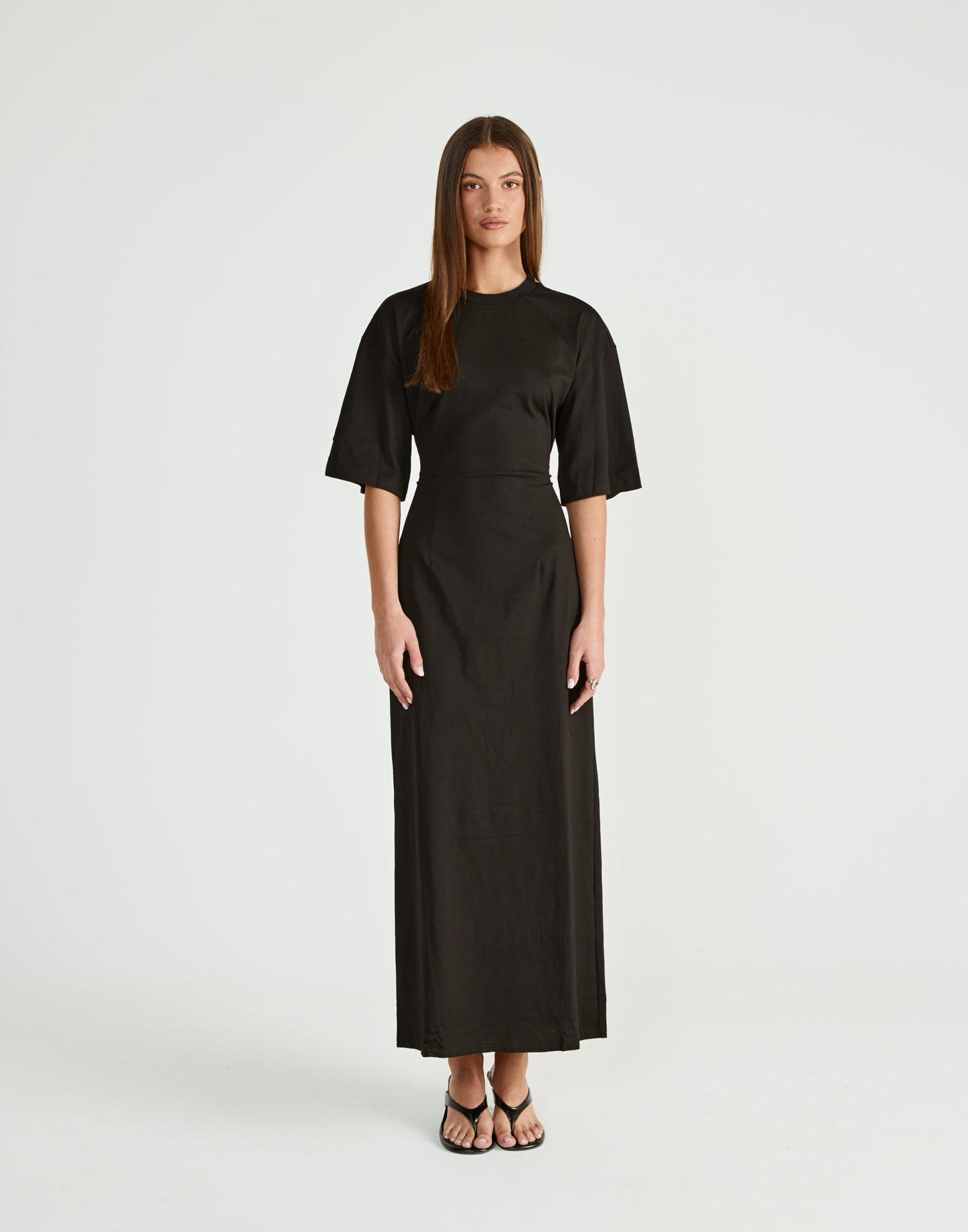 Echoes Maxi Dress (Black)