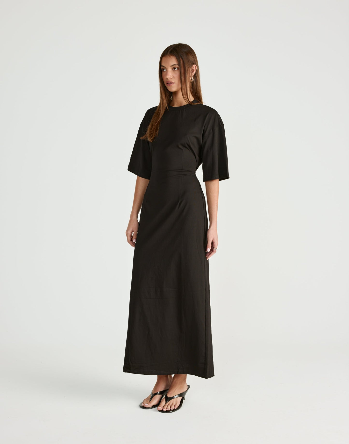 Echoes Maxi Dress (Black)