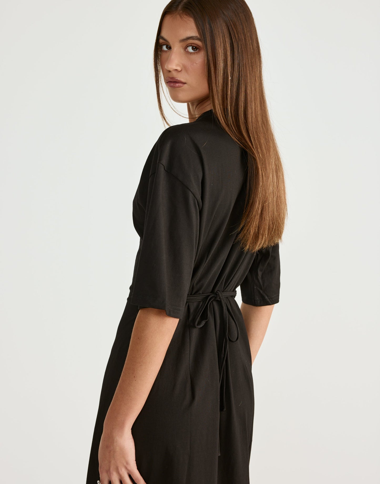 Echoes Maxi Dress (Black)