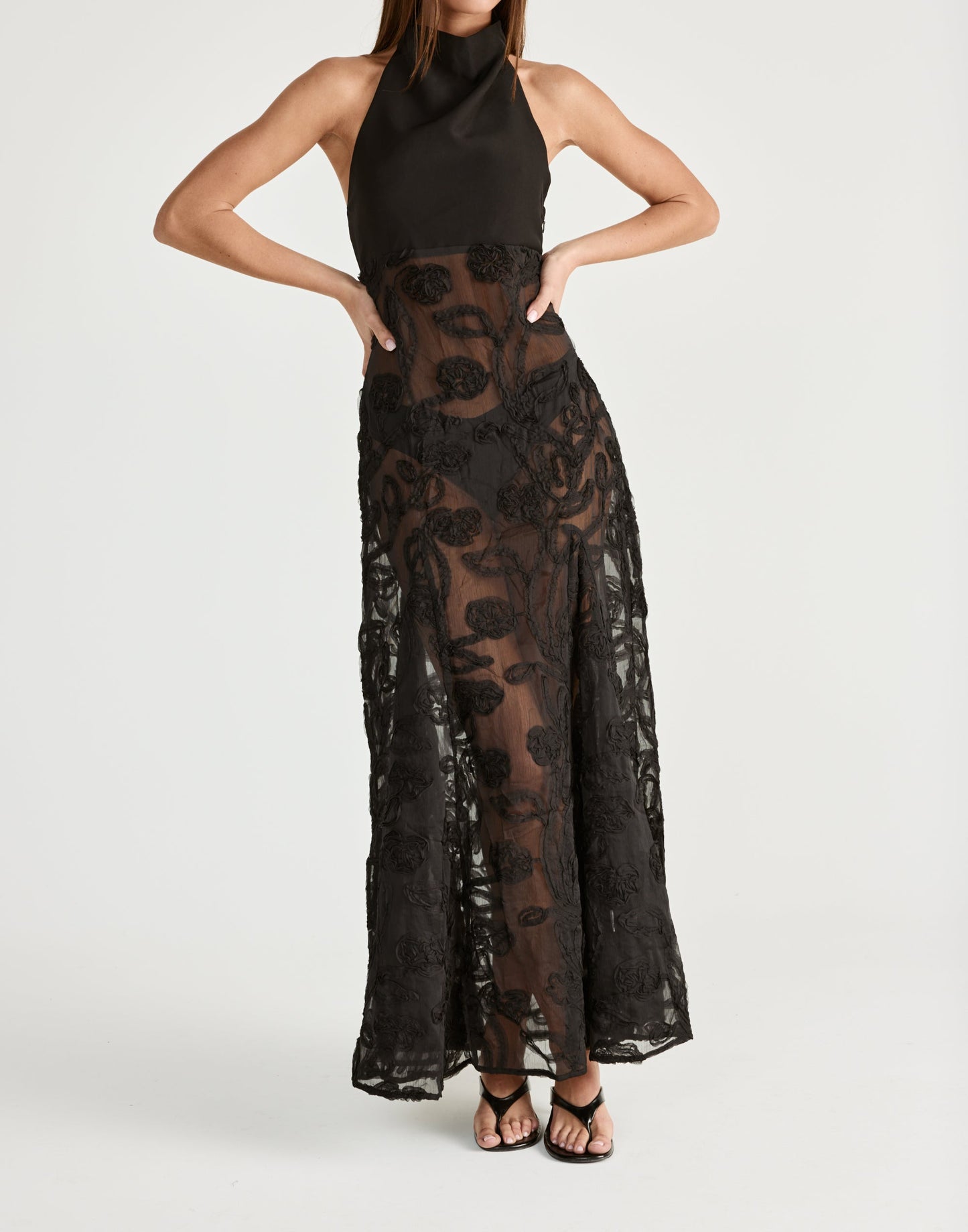 Serendipity Maxi Dress (Black)