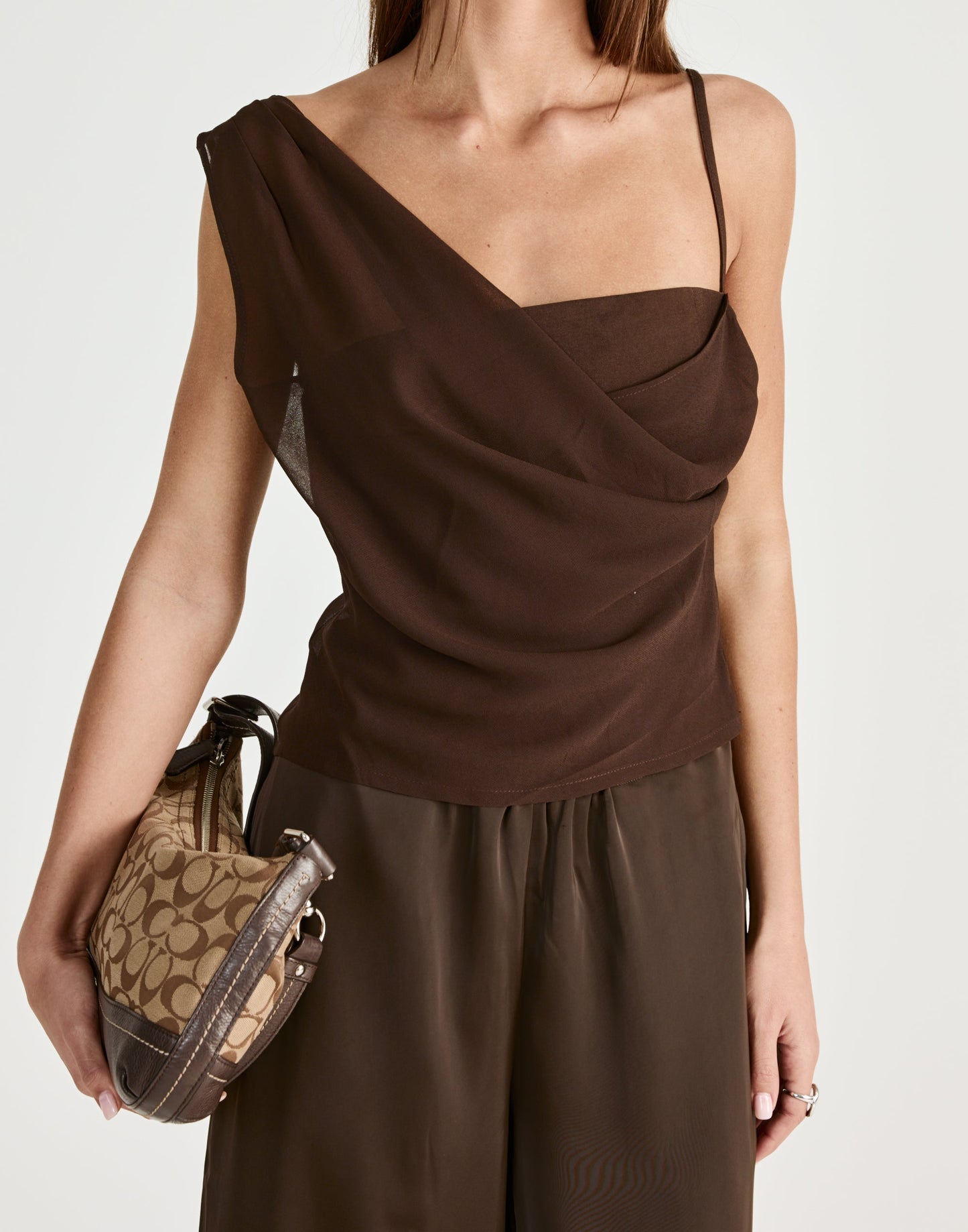 Davina Top (Chocolate)
