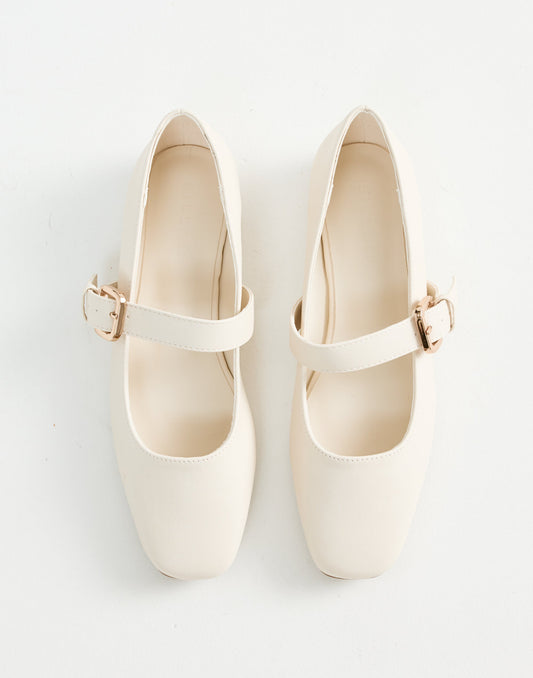 Fredia Flats (Bone) - By Billini