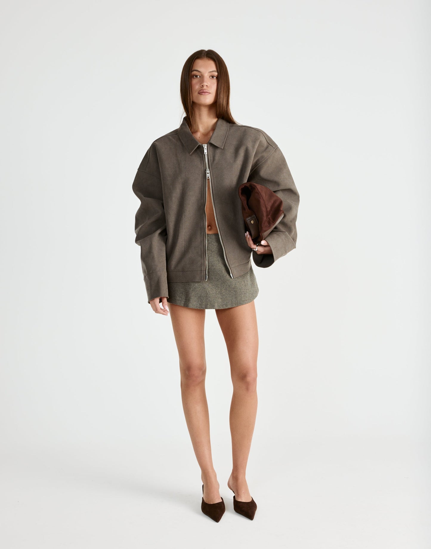 Domain Skort (Slate)