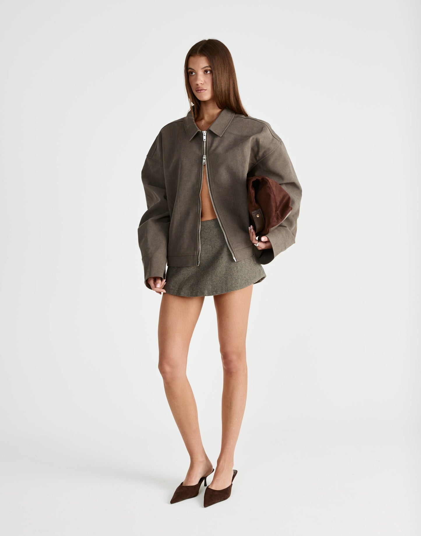 Domain Skort (Slate)