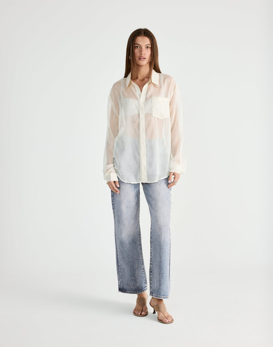 Claudio Shirt (Buttercream)