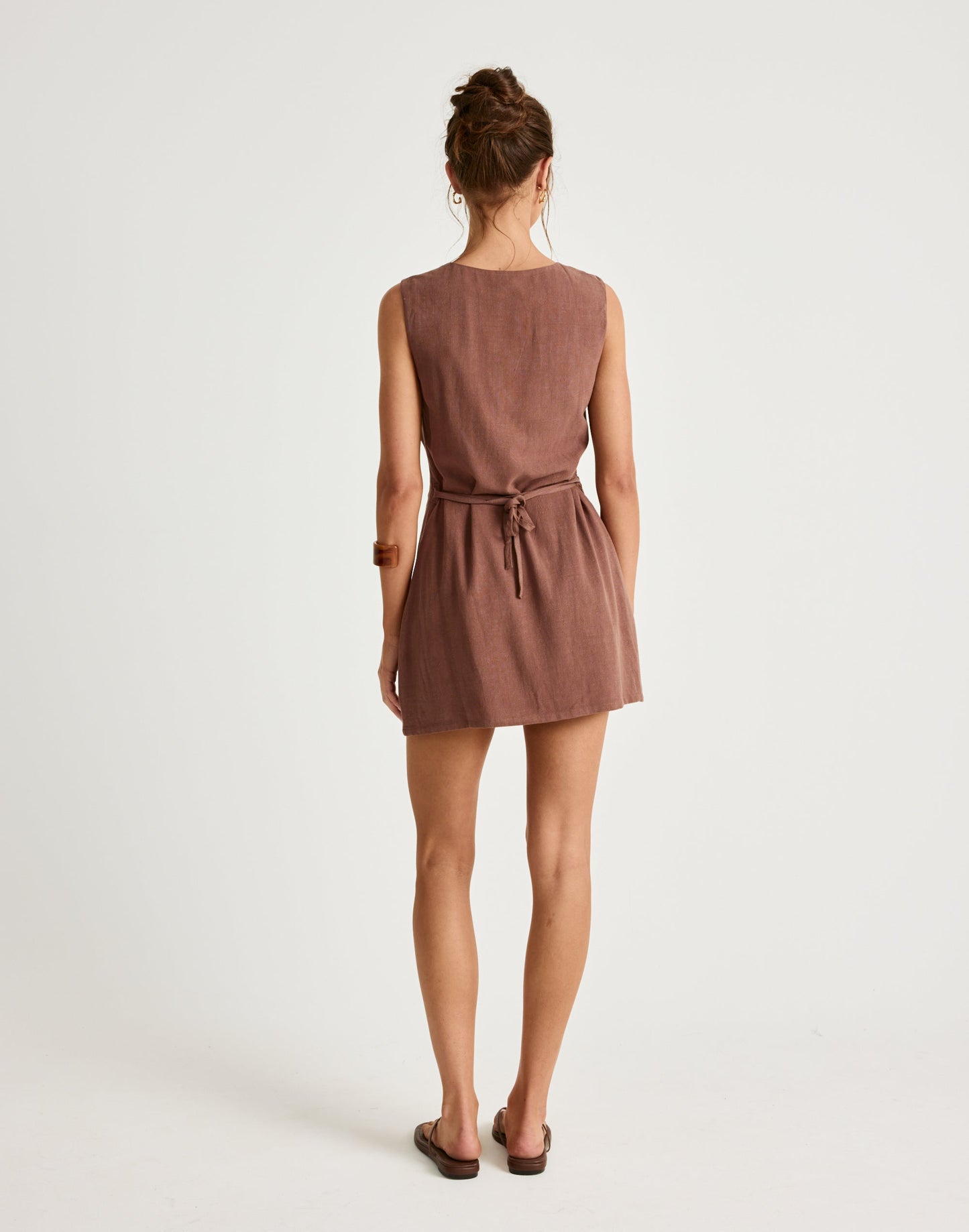 Shoreline Mini Dress (Oak)