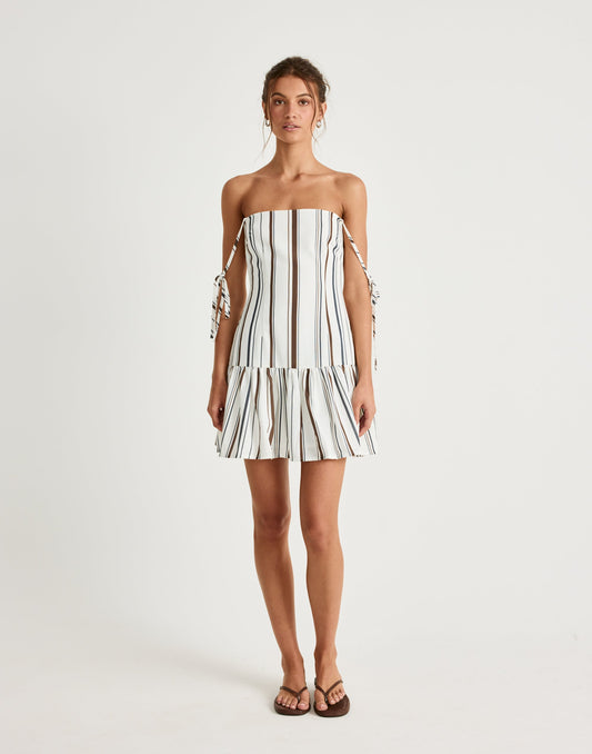 Hazel Mini Dress (Seadrift)
