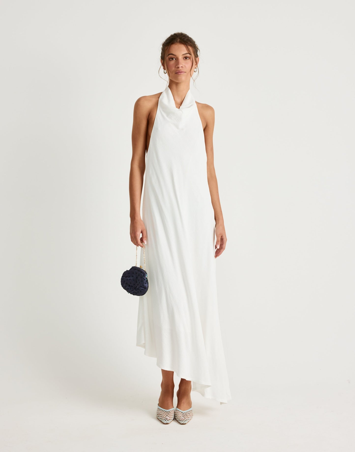Mila Maxi Dress (Off White)