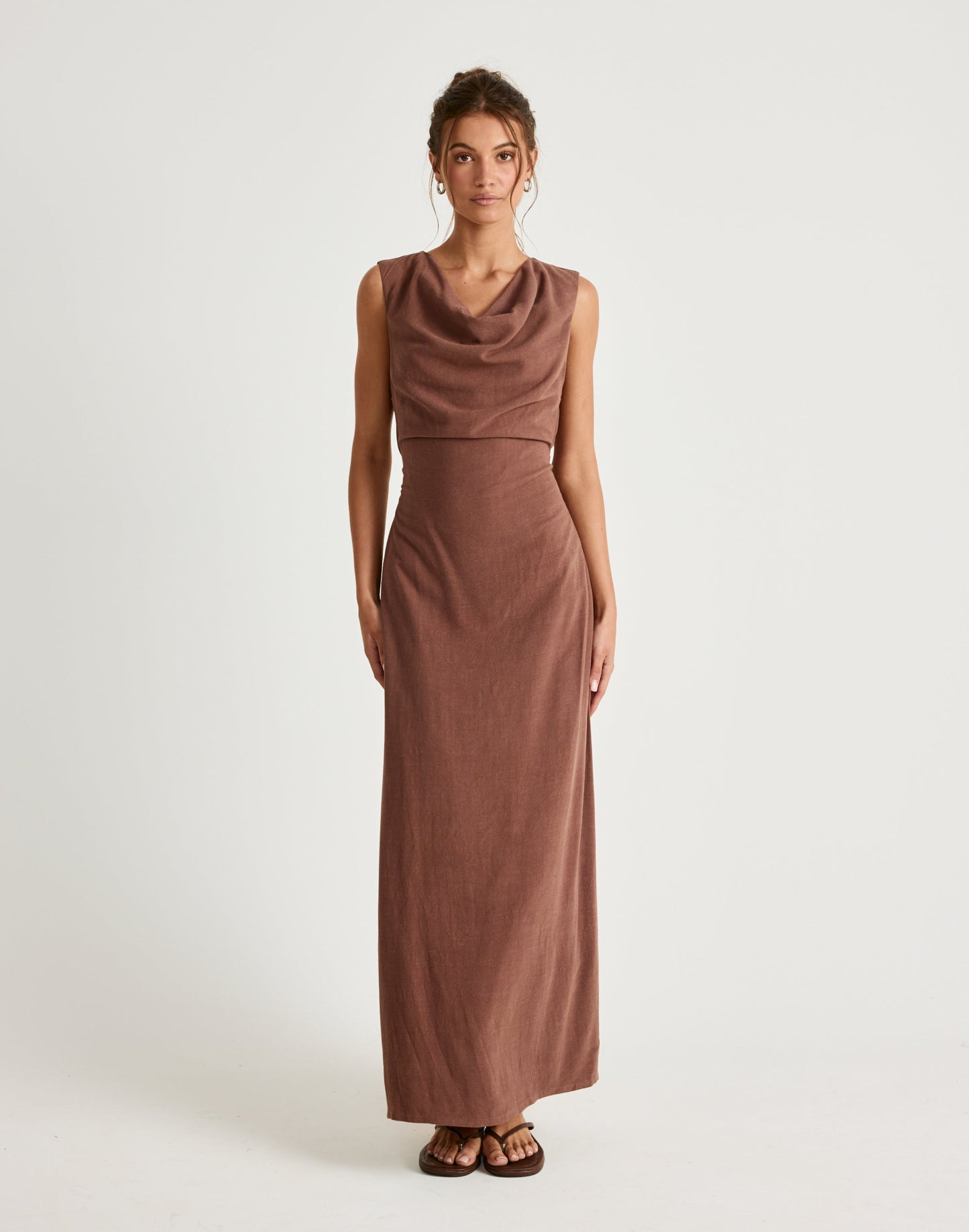 Shoreline Maxi Dress (Oak)