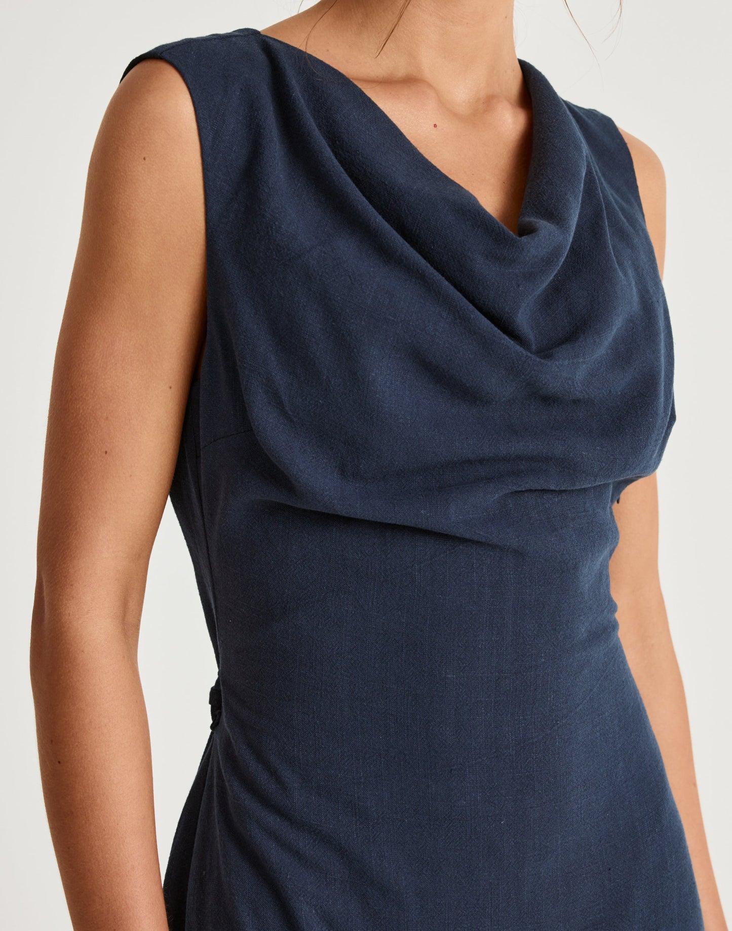 Shoreline Maxi Dress (Navy)