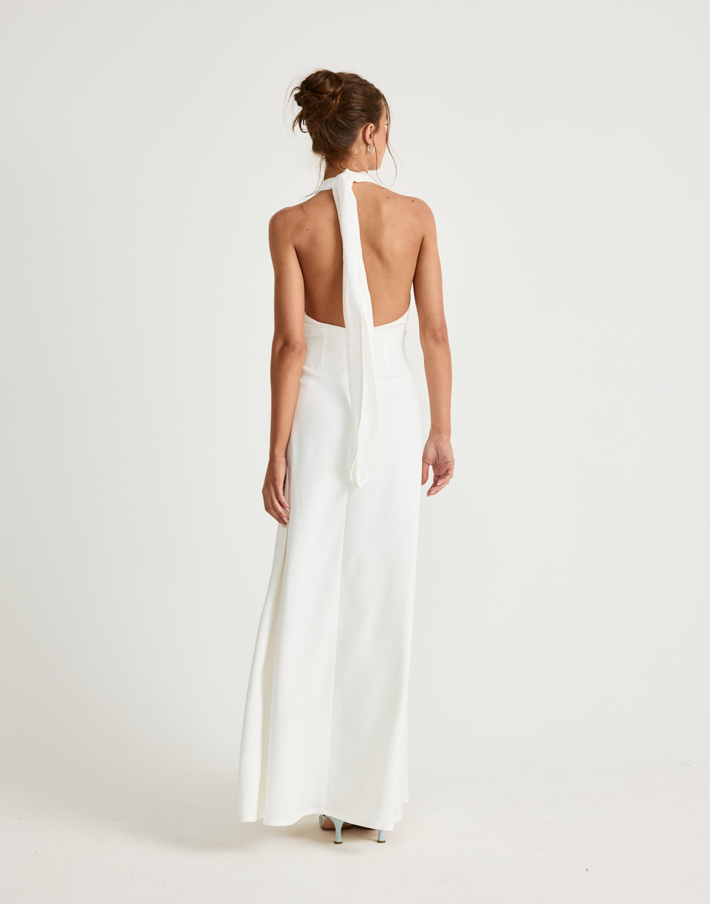 Sara Maxi Dress (White)