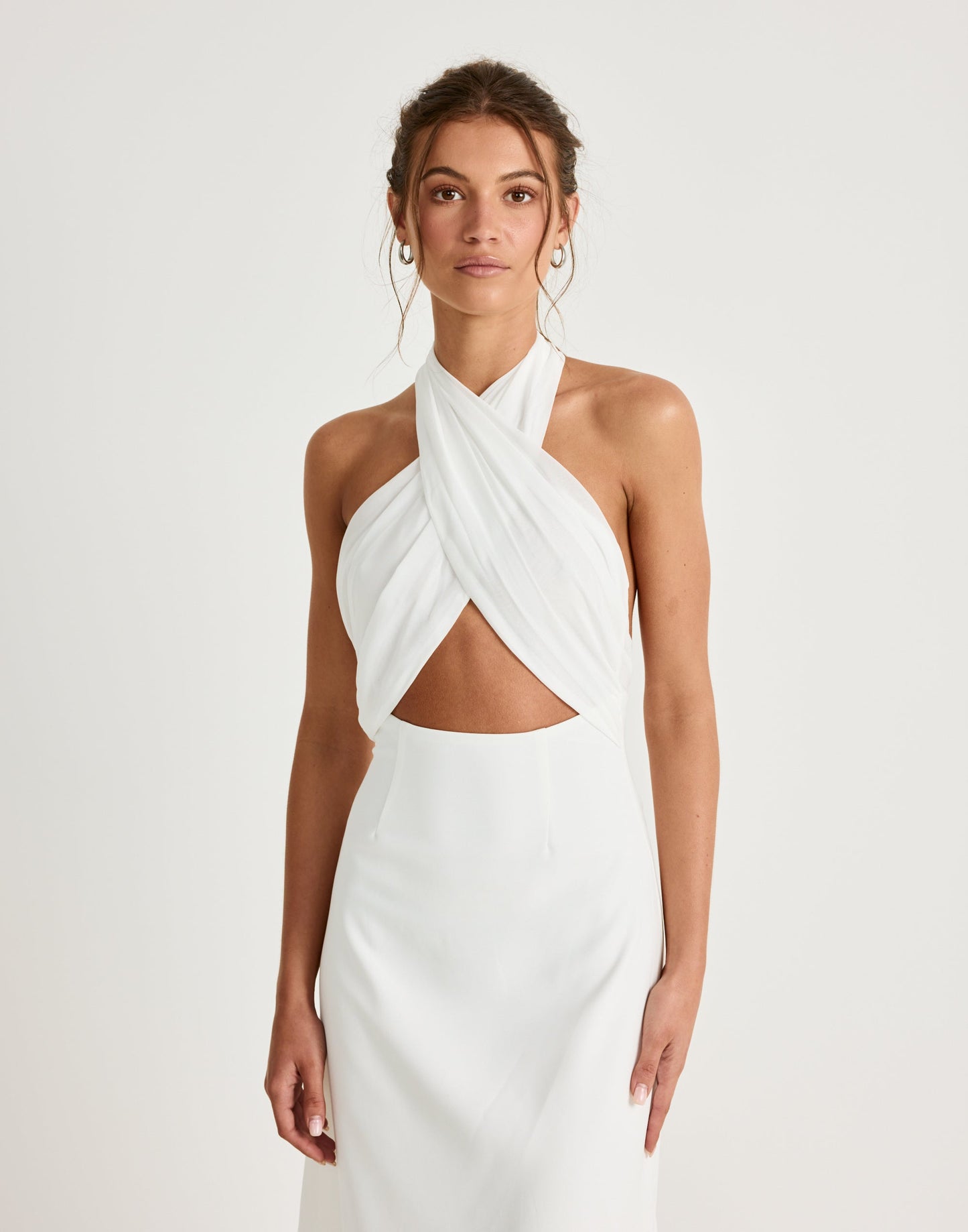 Sara Maxi Dress (White)