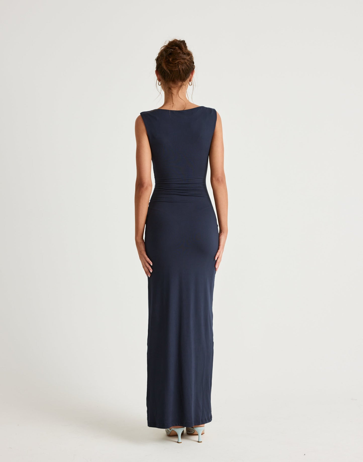 Viola Maxi Dress (Navy)