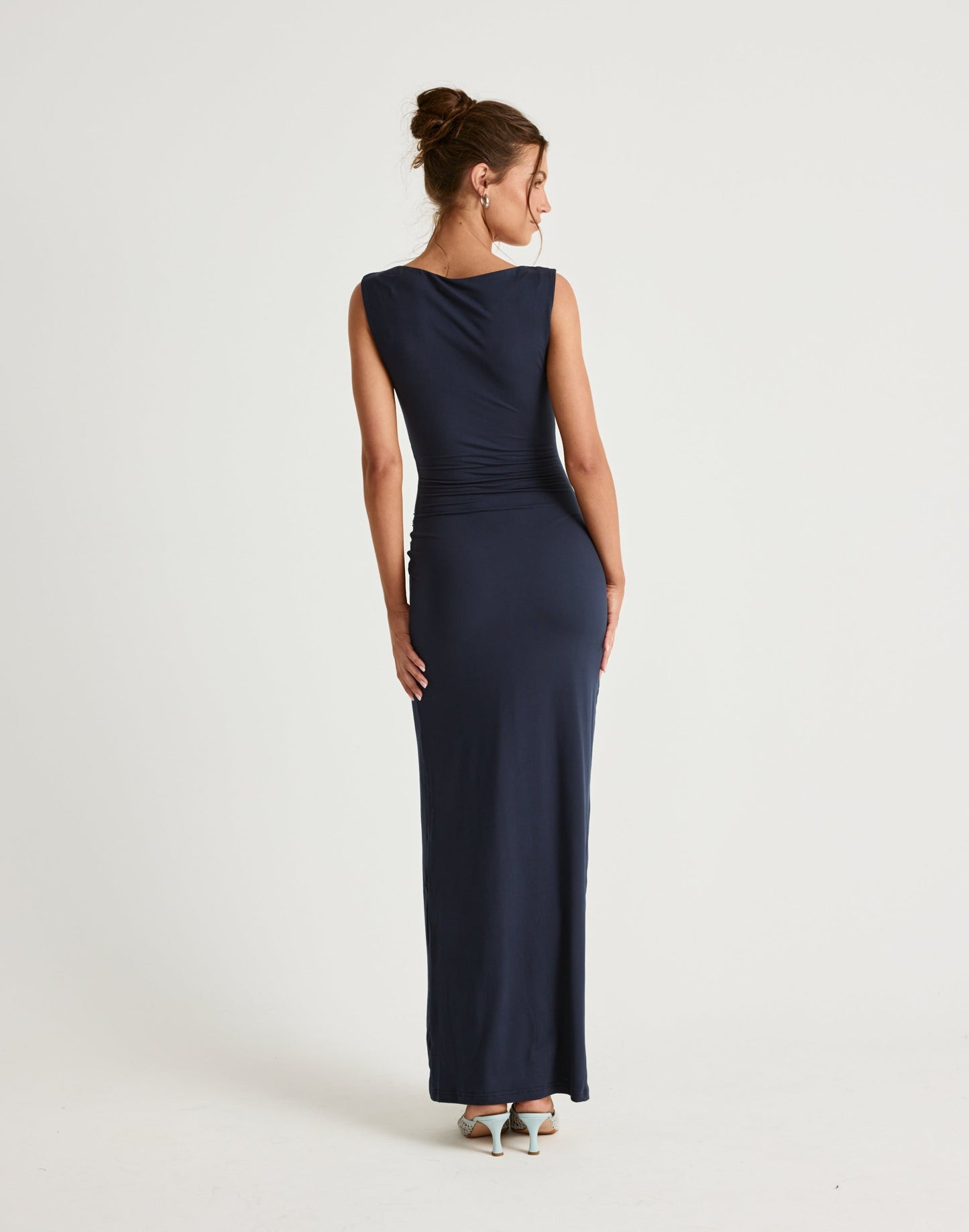 Viola Maxi Dress (Navy)