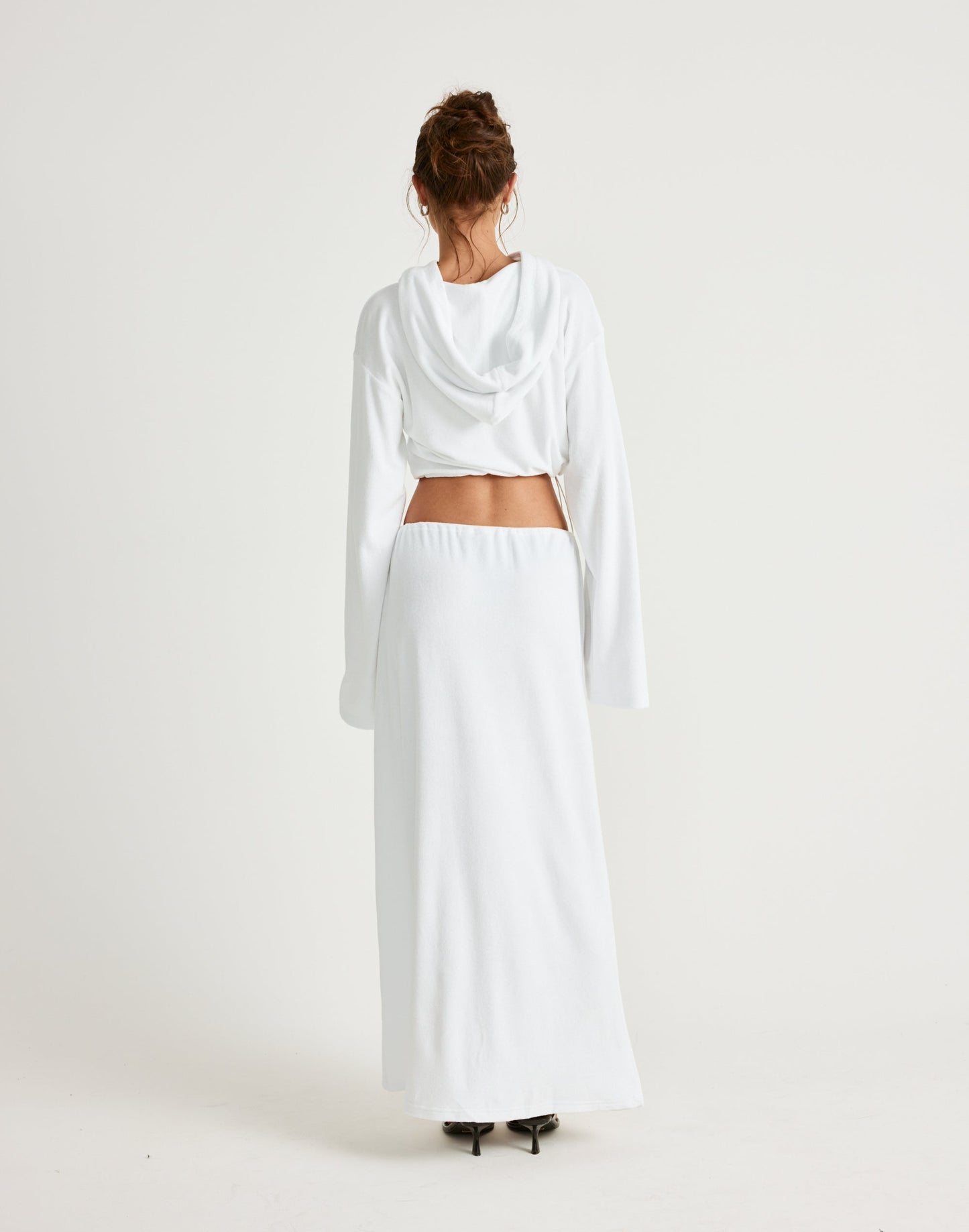 Odette Maxi Skirt (Off White)