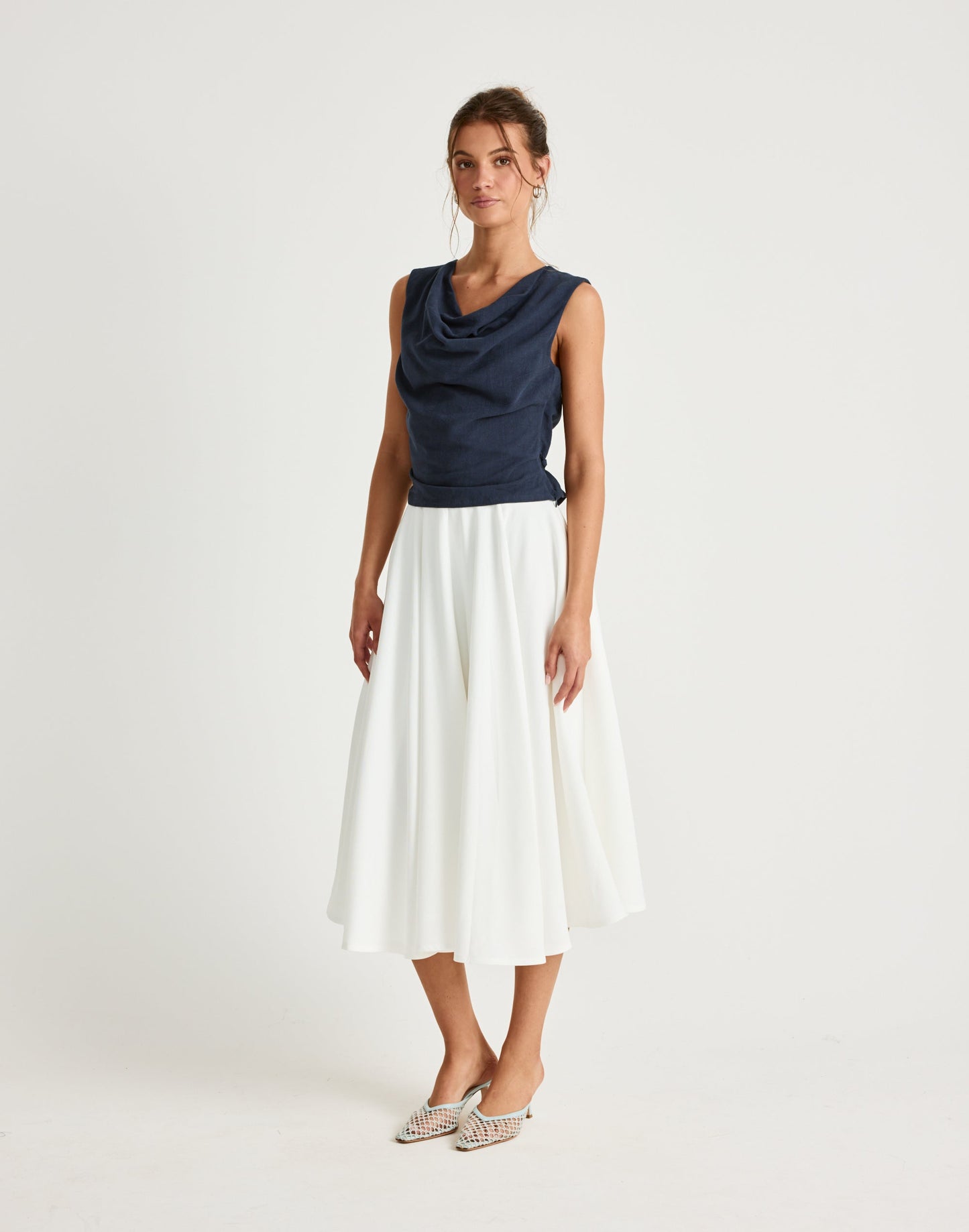 Shoreline Top (Navy)