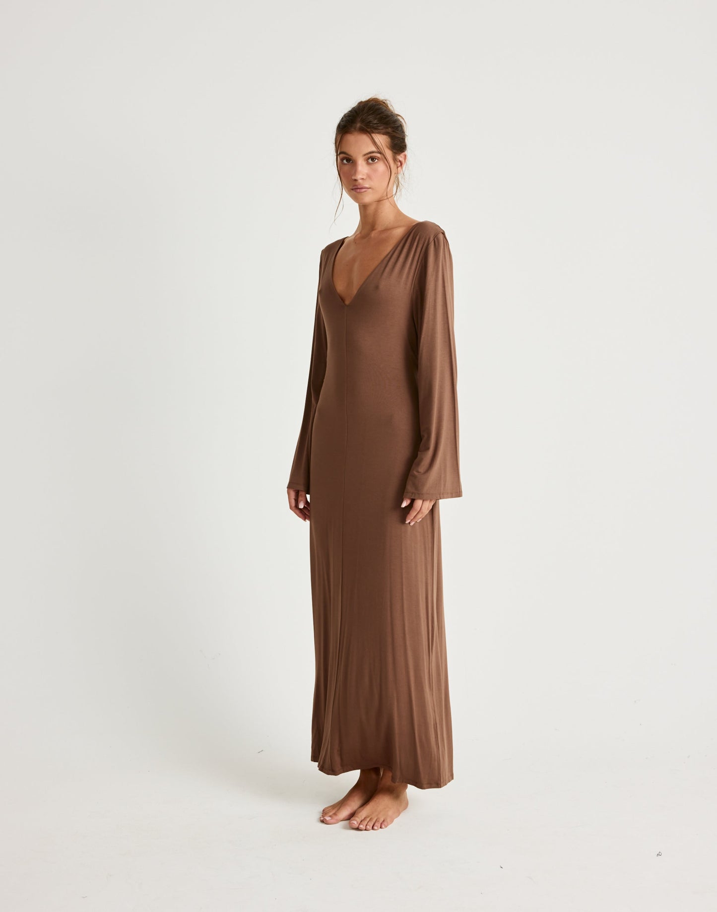 Harlow Maxi Dress (Oak)