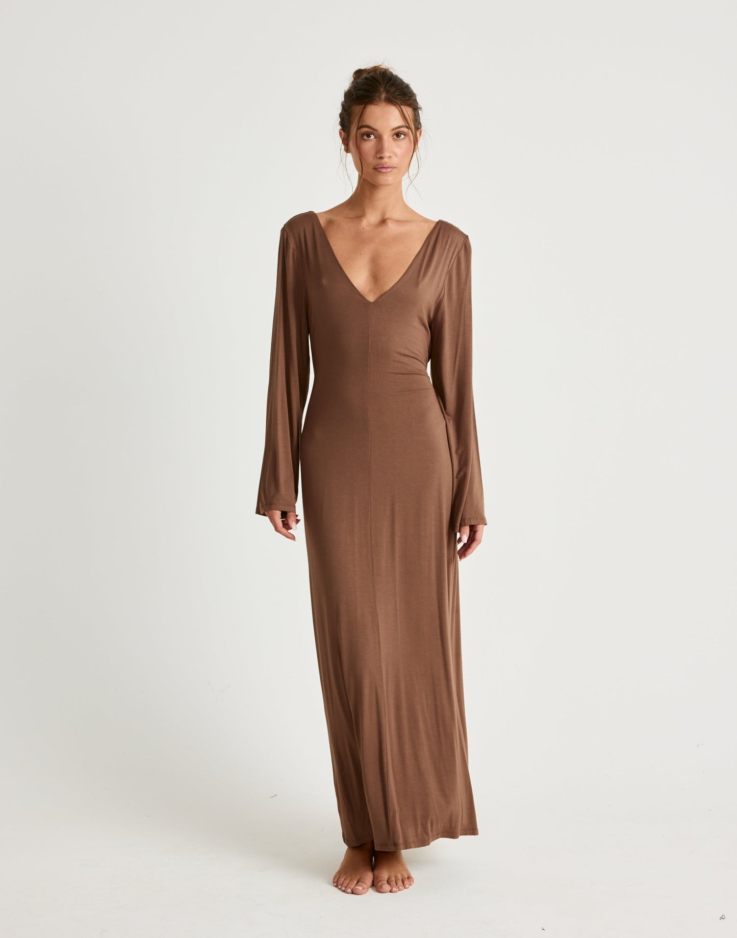 Harlow Maxi Dress (Oak)