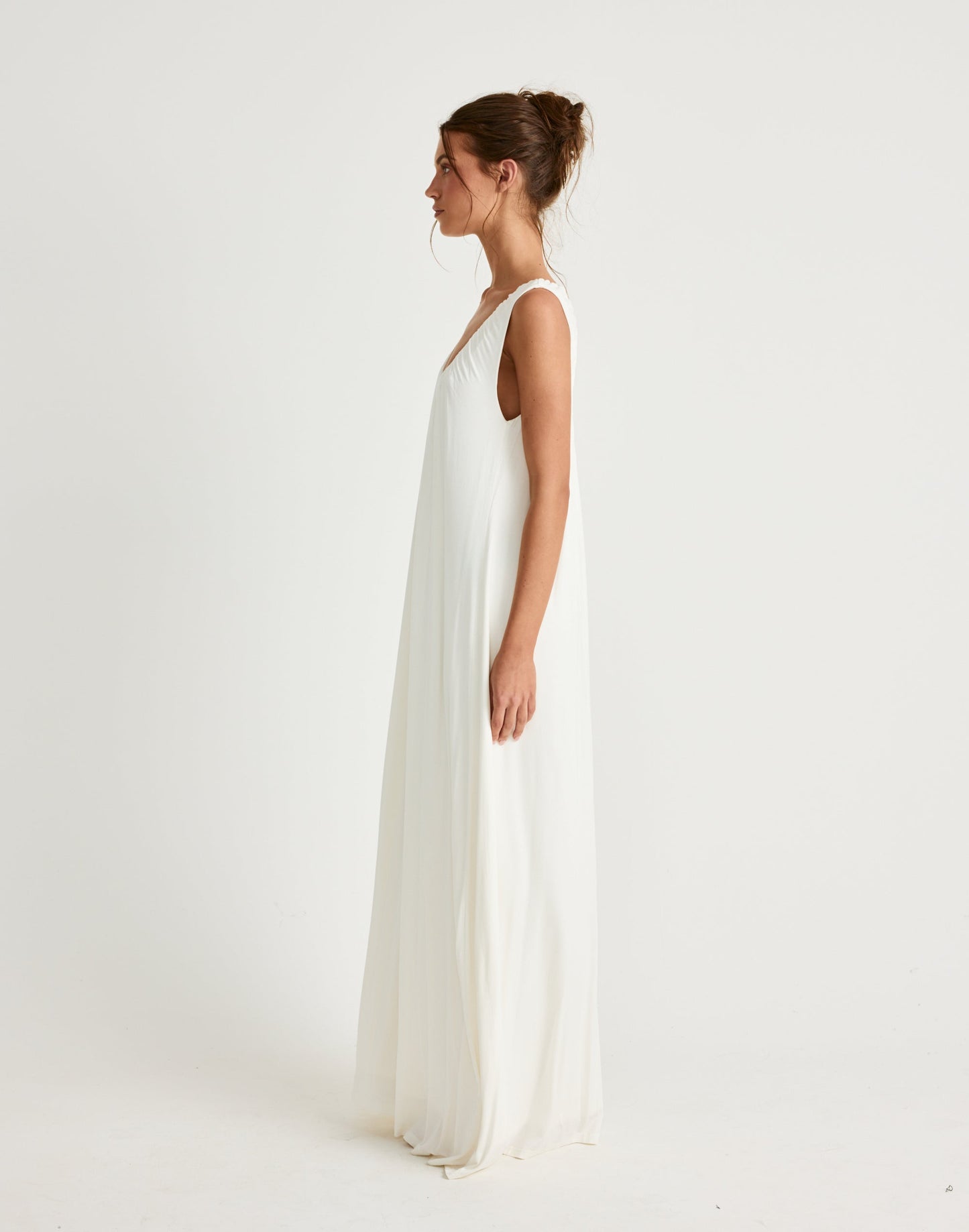 Selena Maxi Dress (Off White)