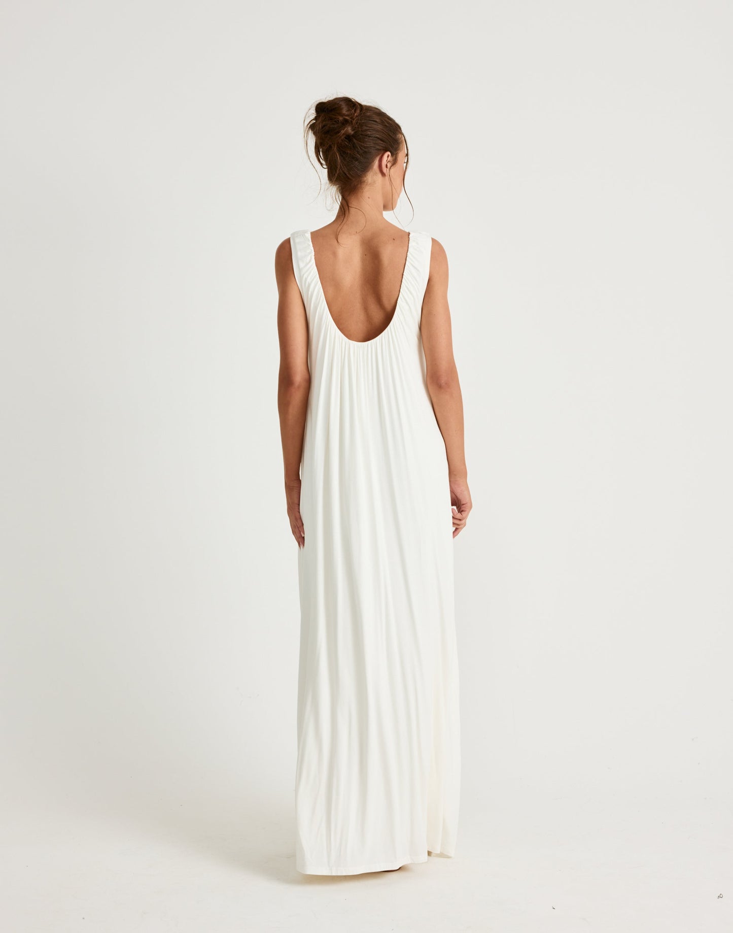 Selena Maxi Dress (Off White)
