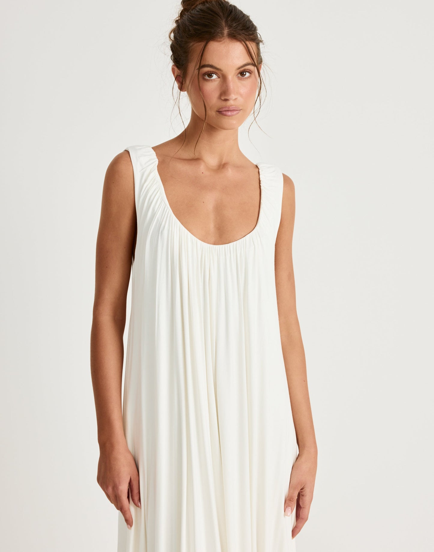 Selena Maxi Dress (Off White)