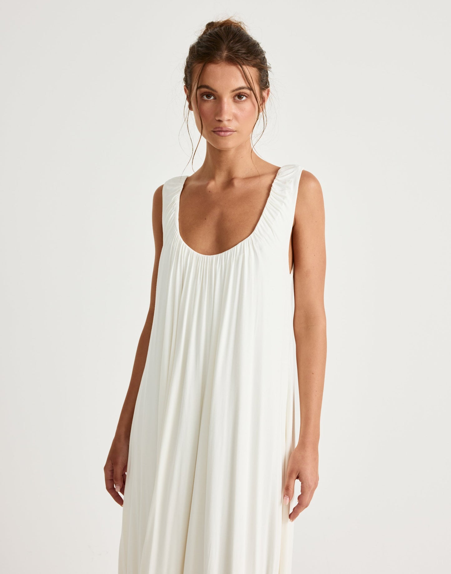 Selena Maxi Dress (Off White)