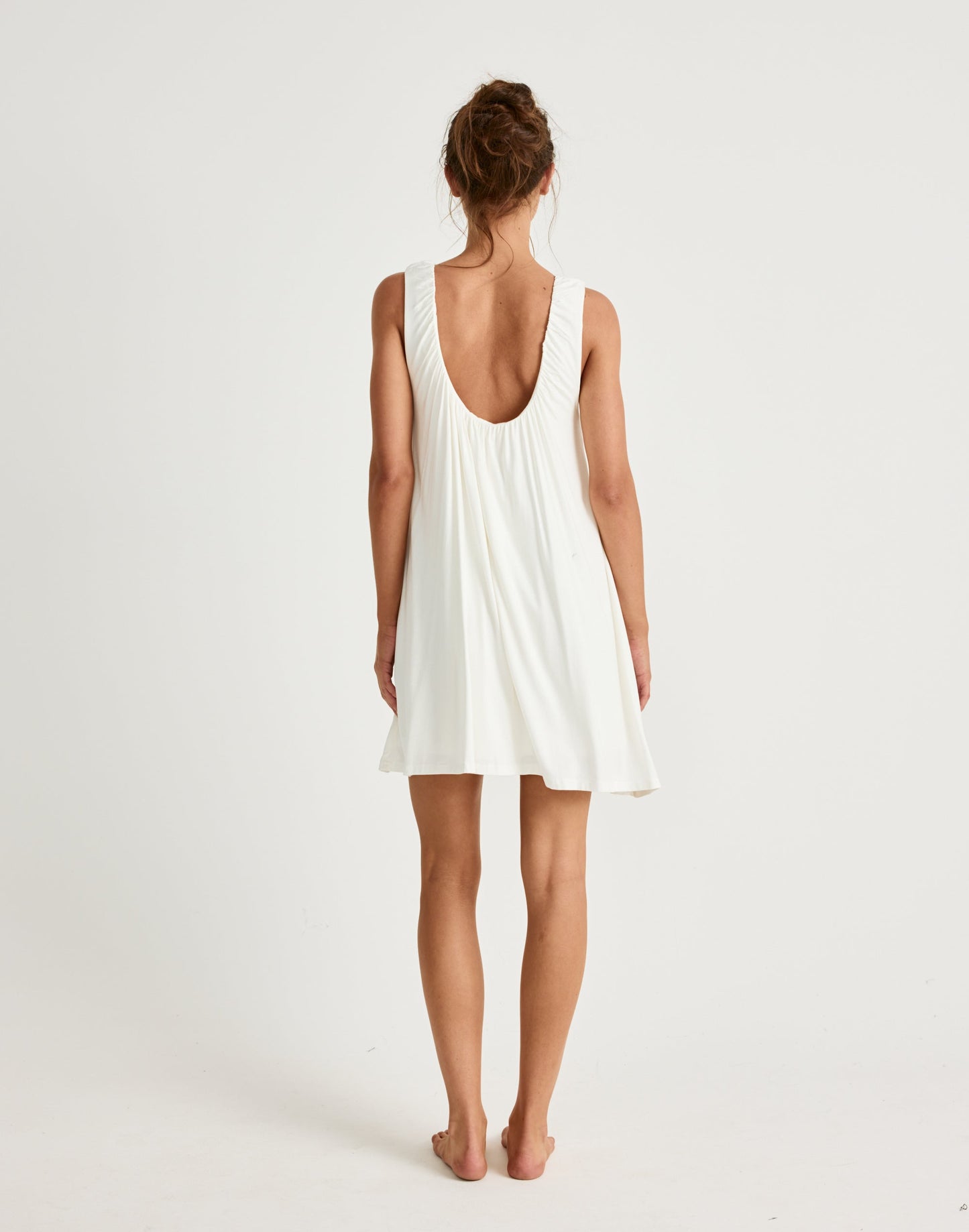 Selena Mini Dress (Off White)