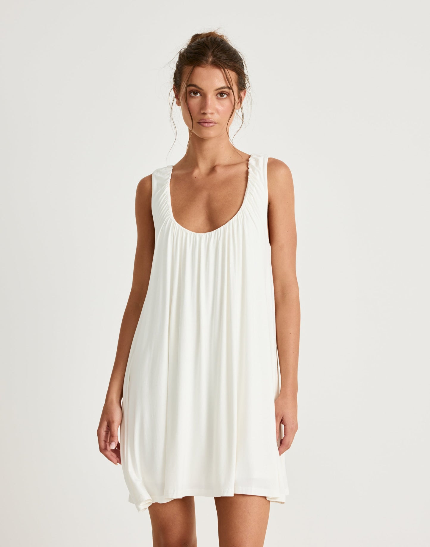 Selena Mini Dress (Off White)