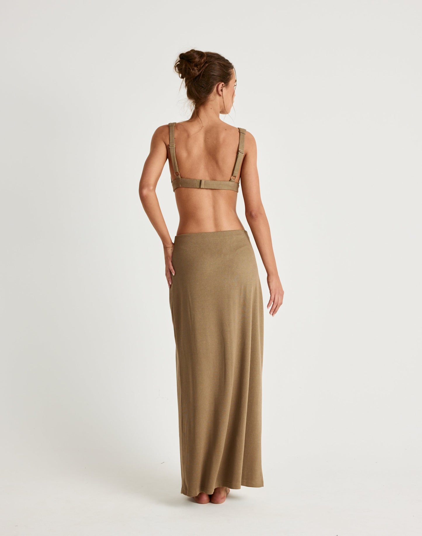 Estelle Maxi Skirt (Mocha)