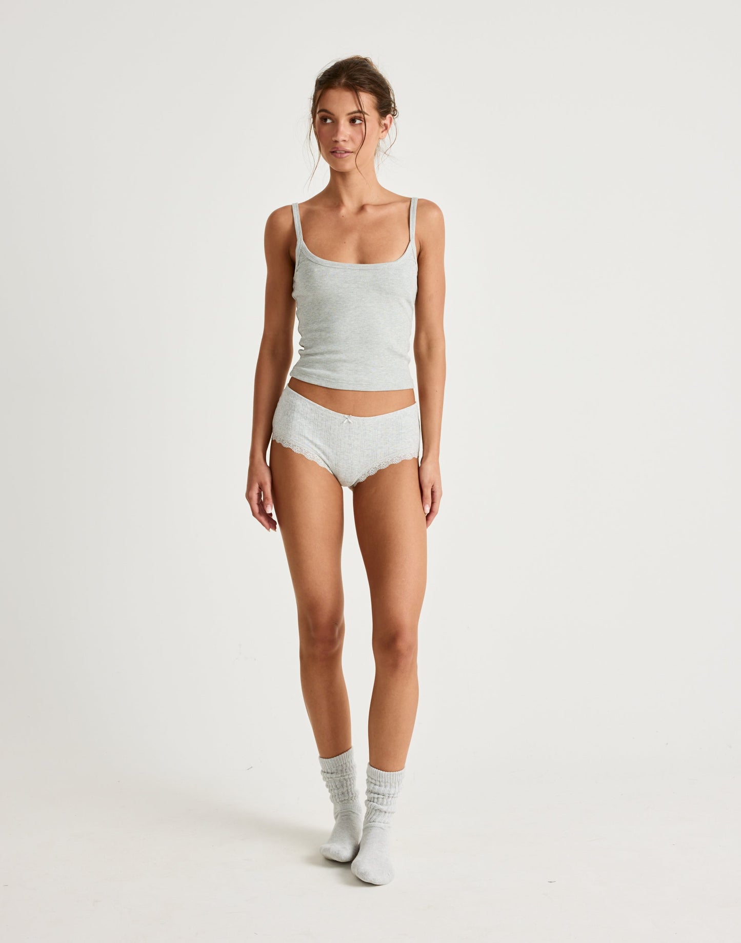 Brynne Top (Grey Marle)