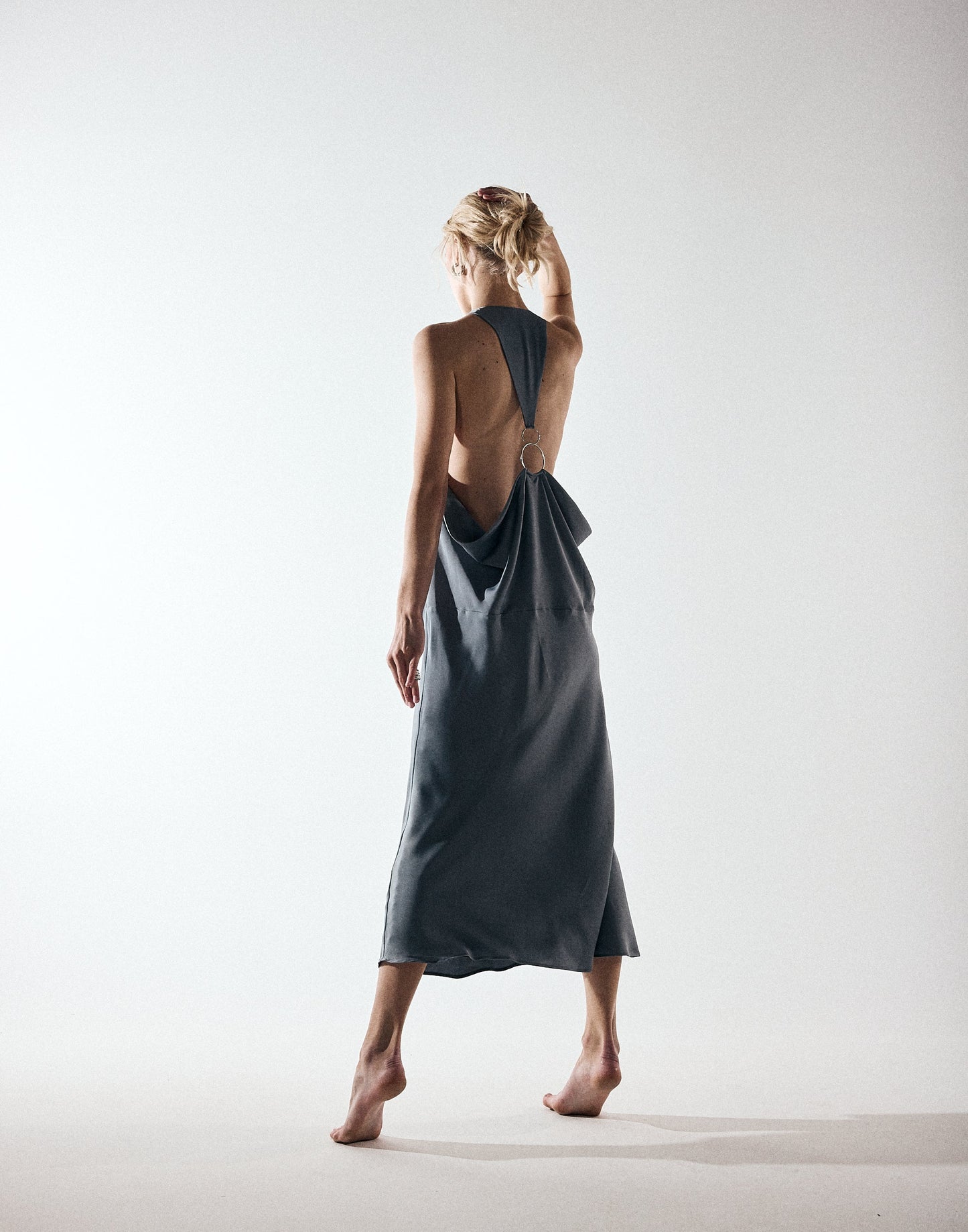 Dakari Maxi Dress (Steel)