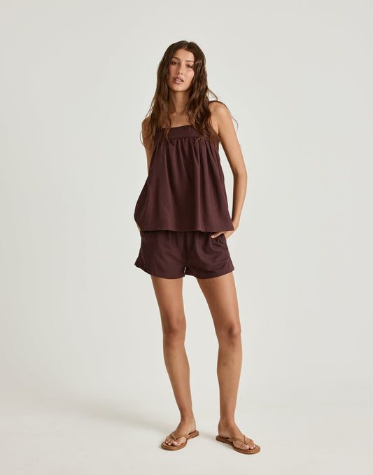 Sutton Shorts (Dark Mahogany)