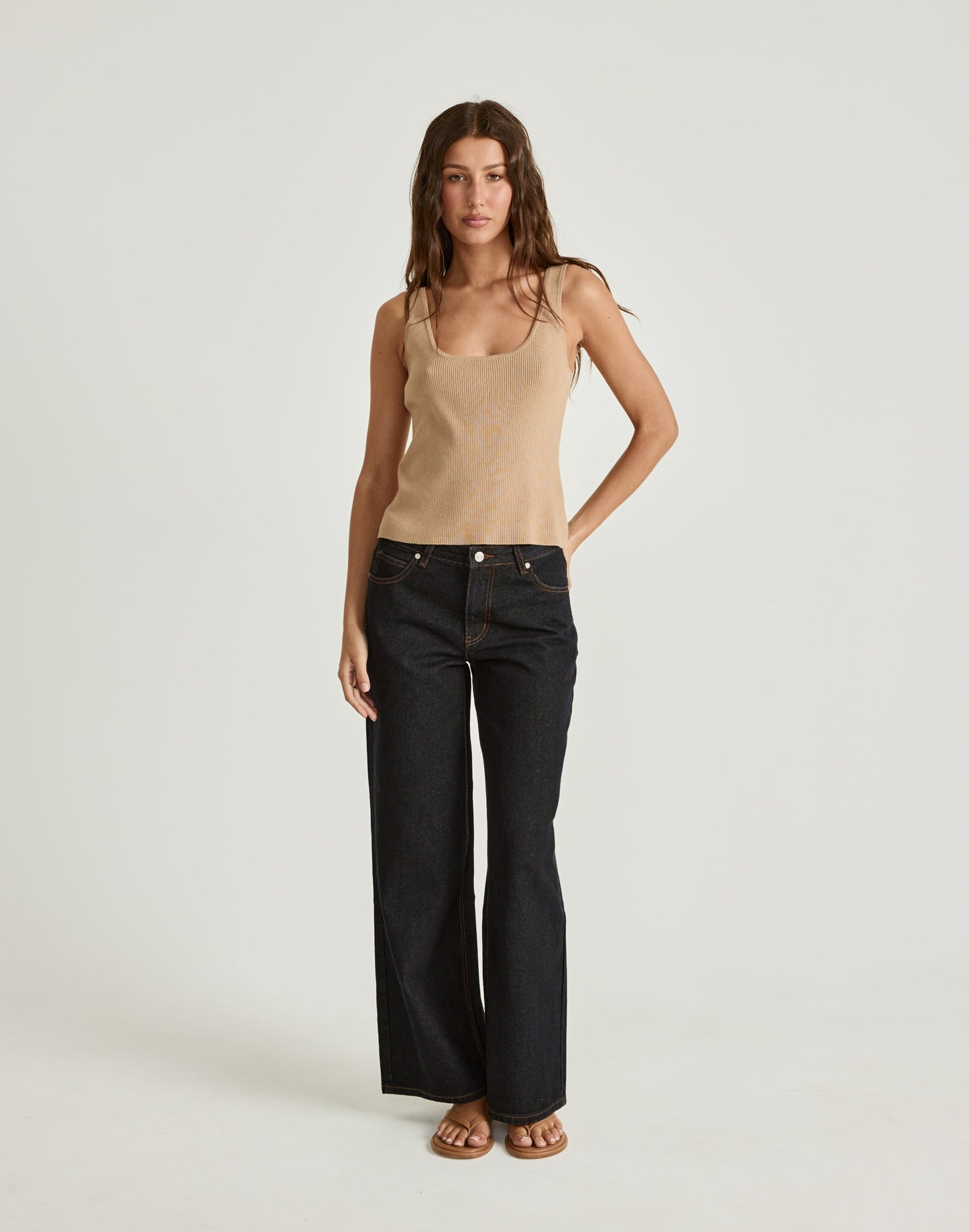 Gunnar Top (Dark Sand)