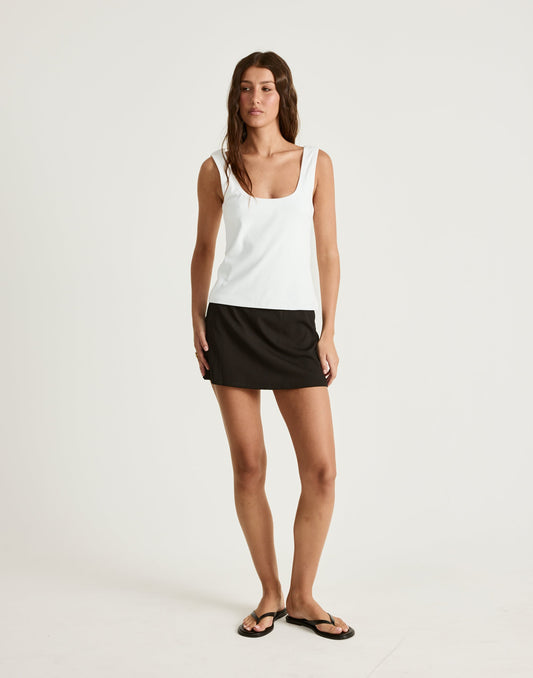 Emmie Mini Skirt (Black)